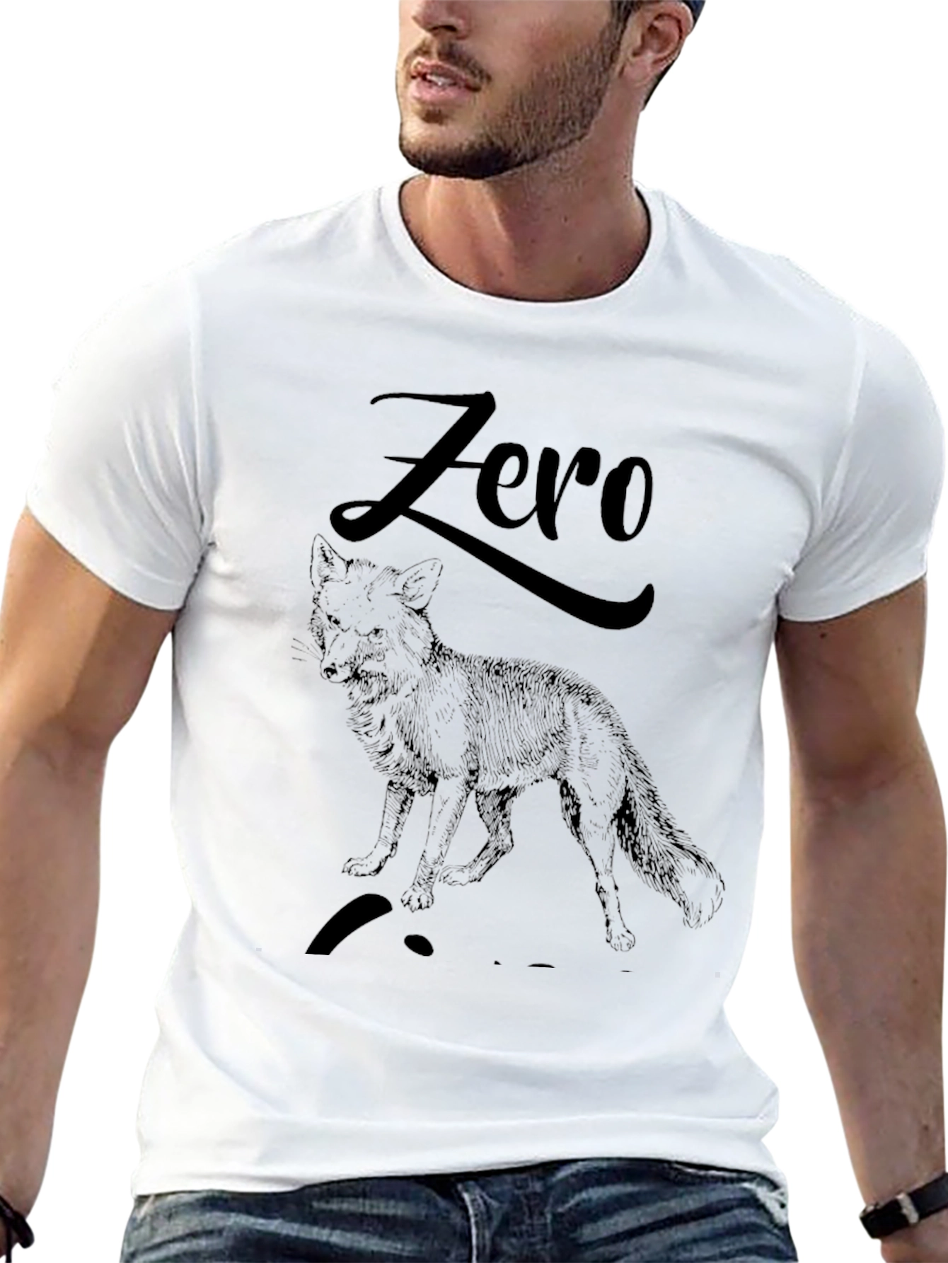 Zero Fox Given Black Graphic Tee