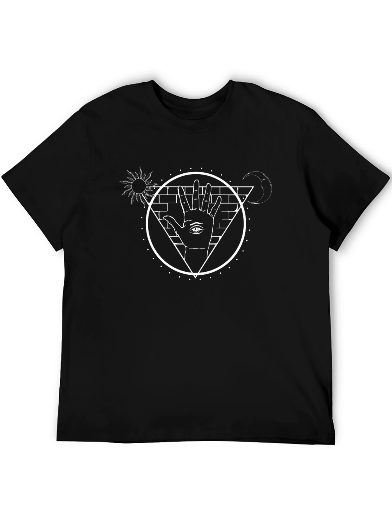 Mystic Eye Graphic Black T-Shirt