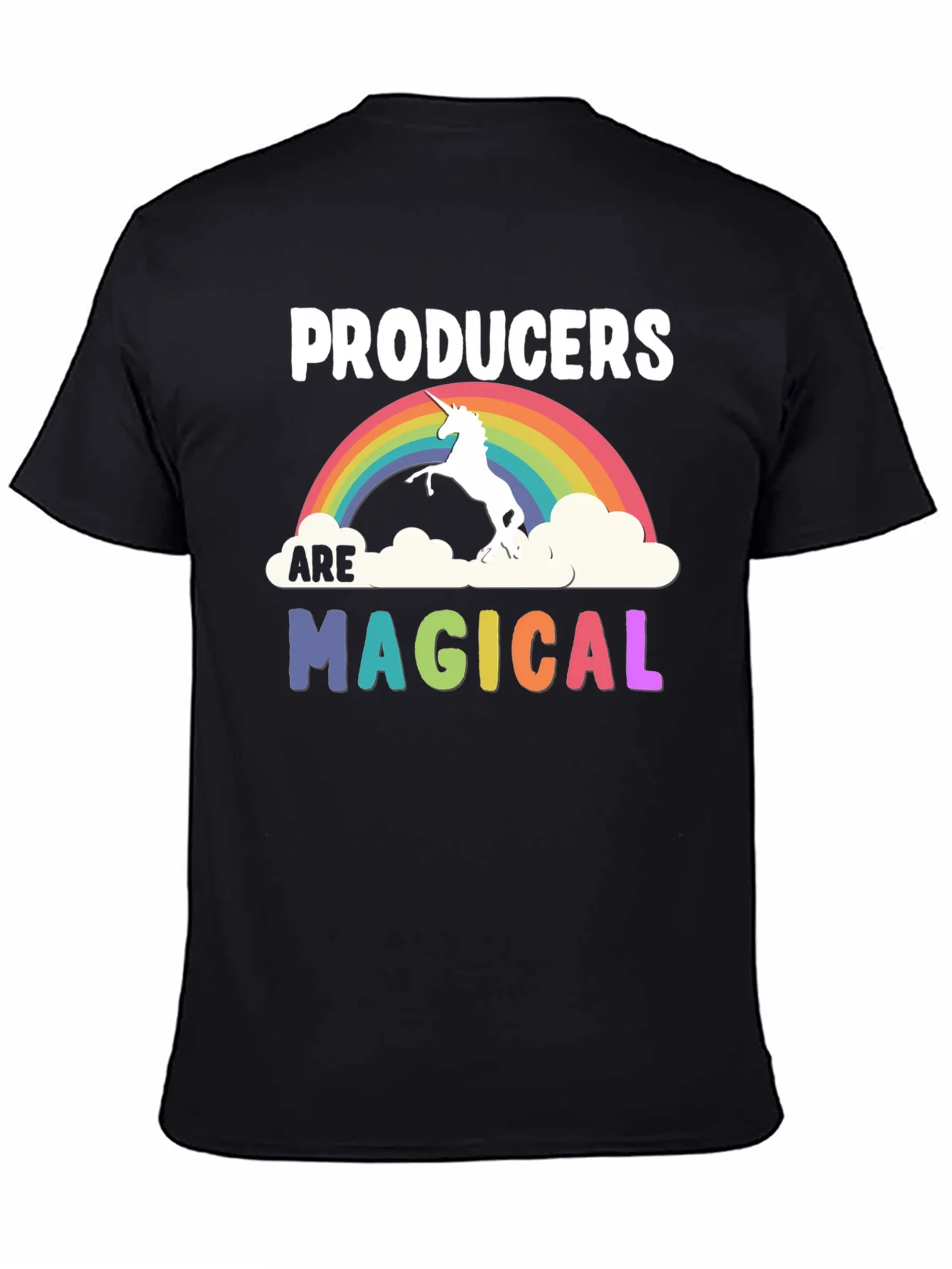 Producers Are Magical Unicorn Rainbow T-Shirt