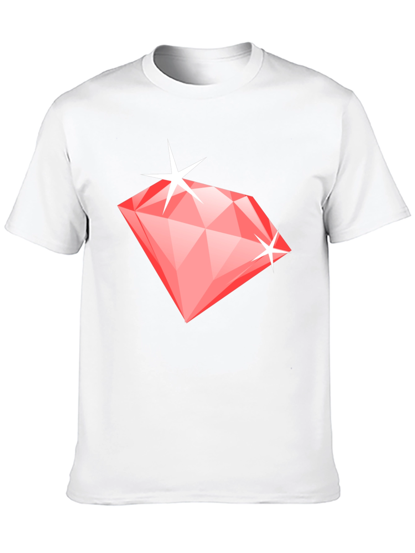 Diamond Graphic Black T-Shirt