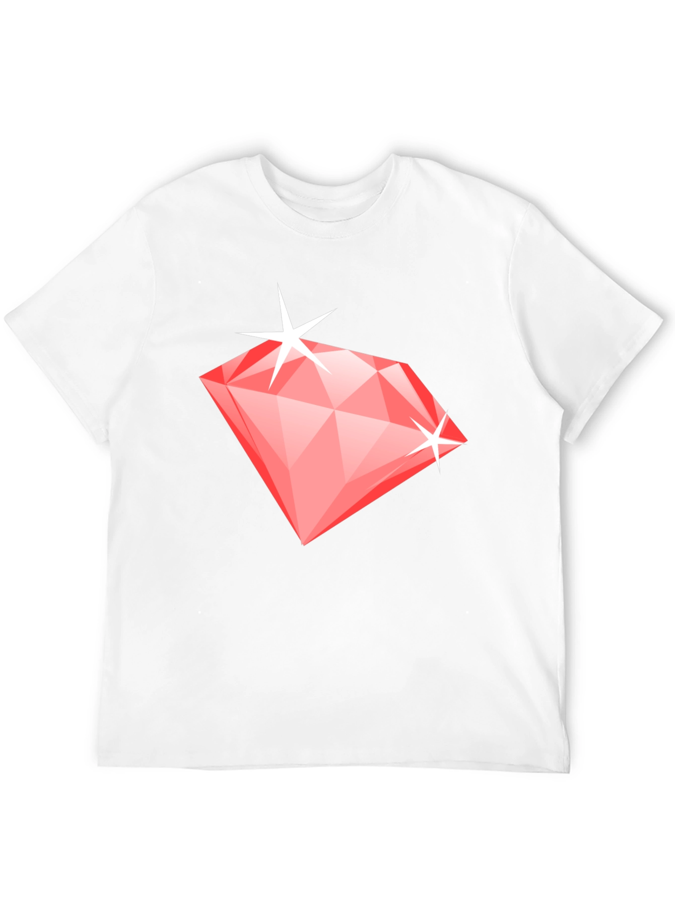 Diamond Graphic Black T-Shirt