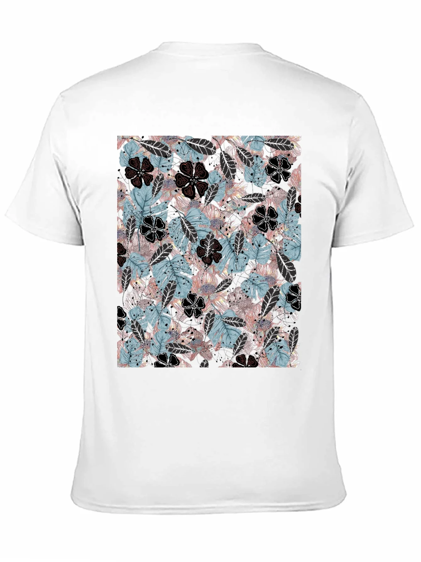Tropical Floral Print T-Shirt