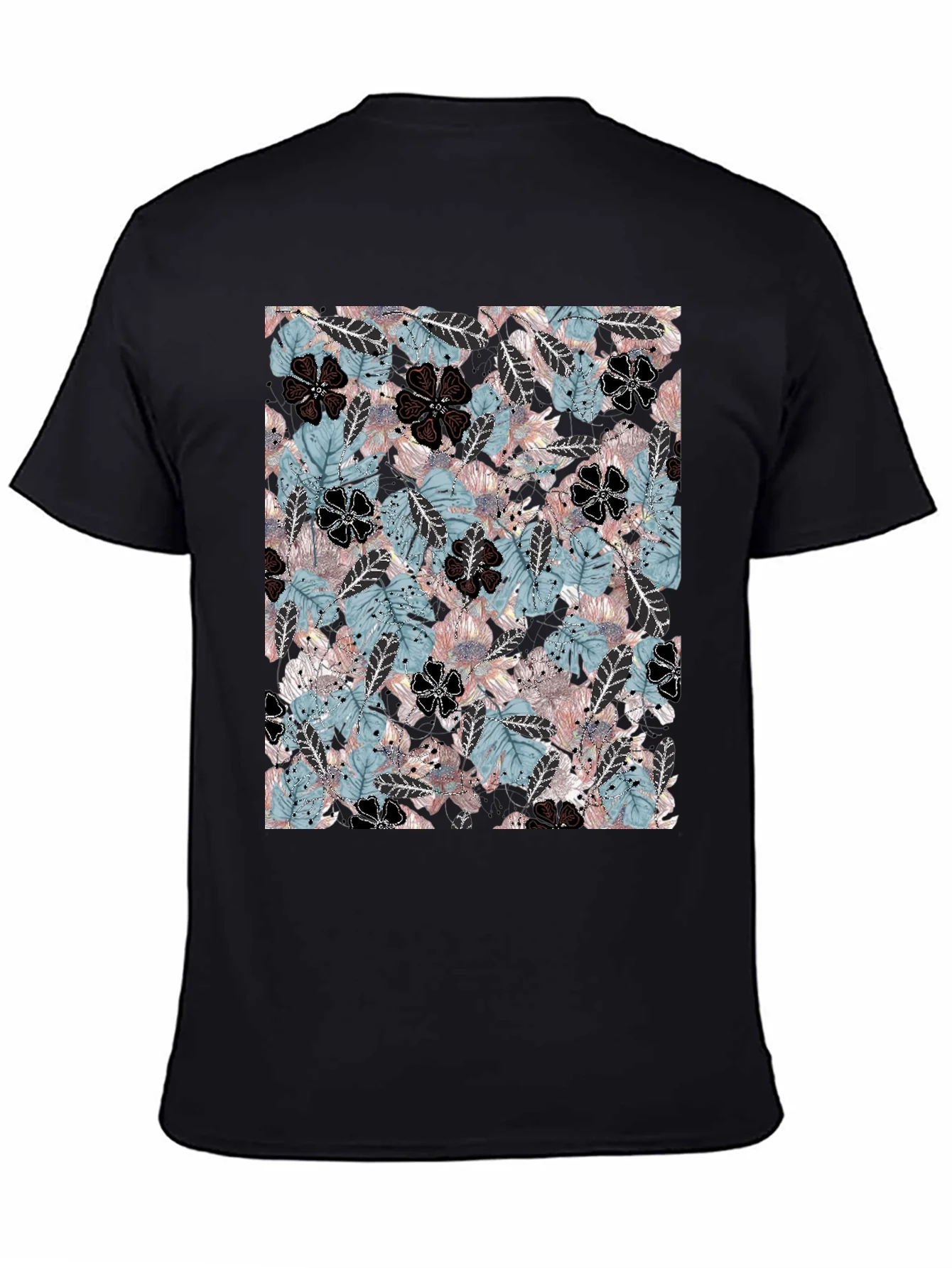 Tropical Floral Print T-Shirt