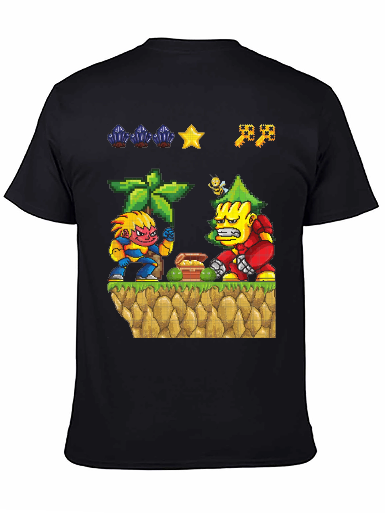 Pixel Art Video Game T-Shirt