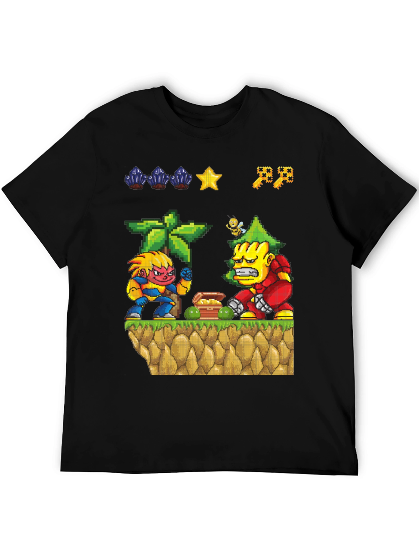 Pixel Art Video Game T-Shirt