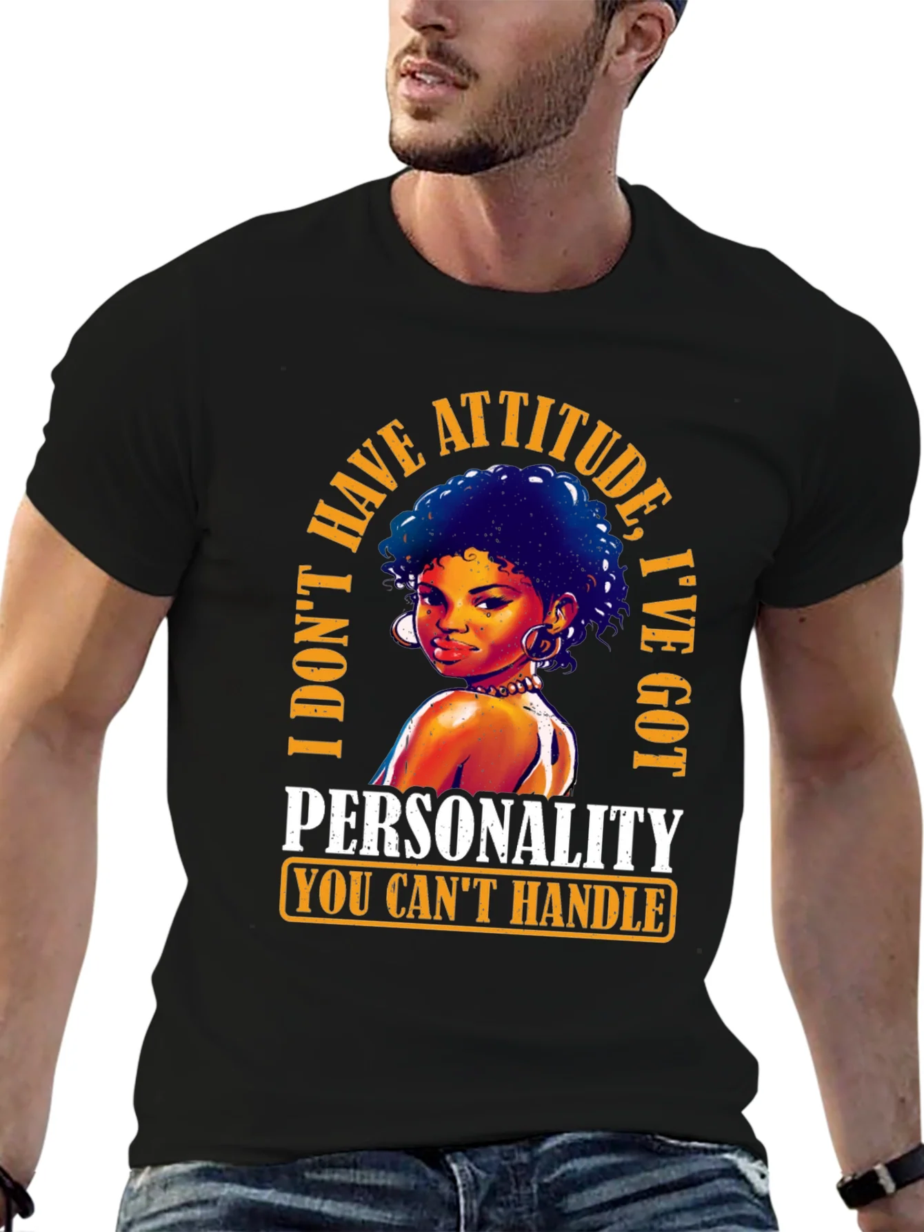 Sassy Attitude Personality Graphic Tee