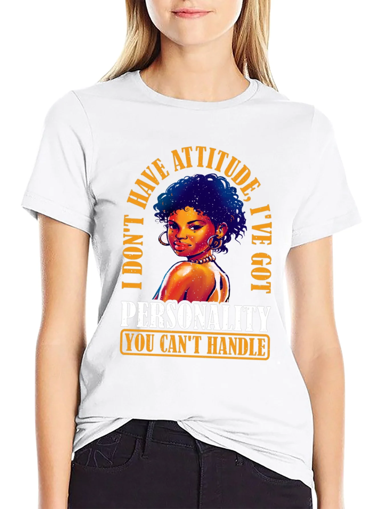 Sassy Attitude Personality Graphic Tee