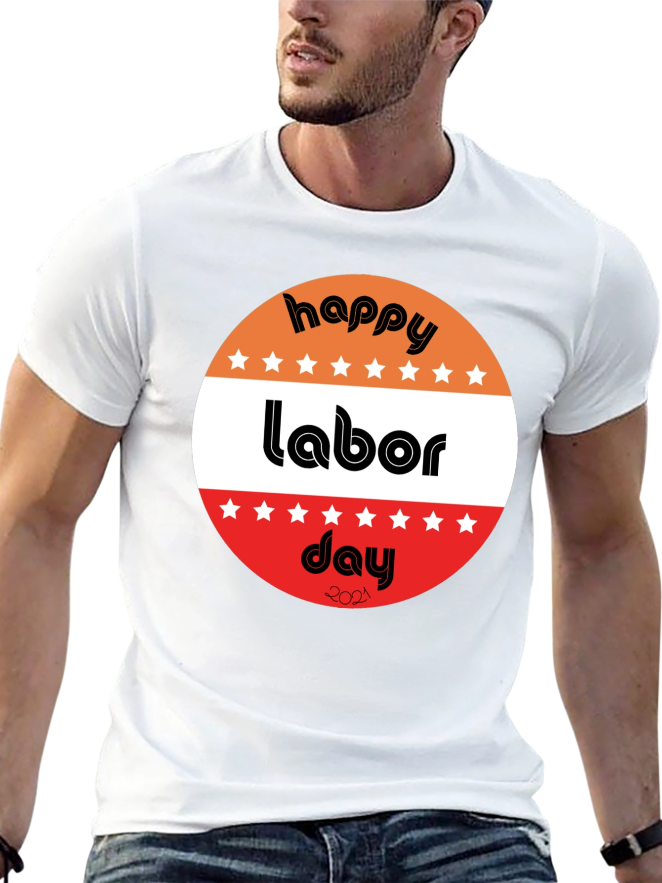 Happy Labor Day T-Shirt Graphic Tee Holiday Gift