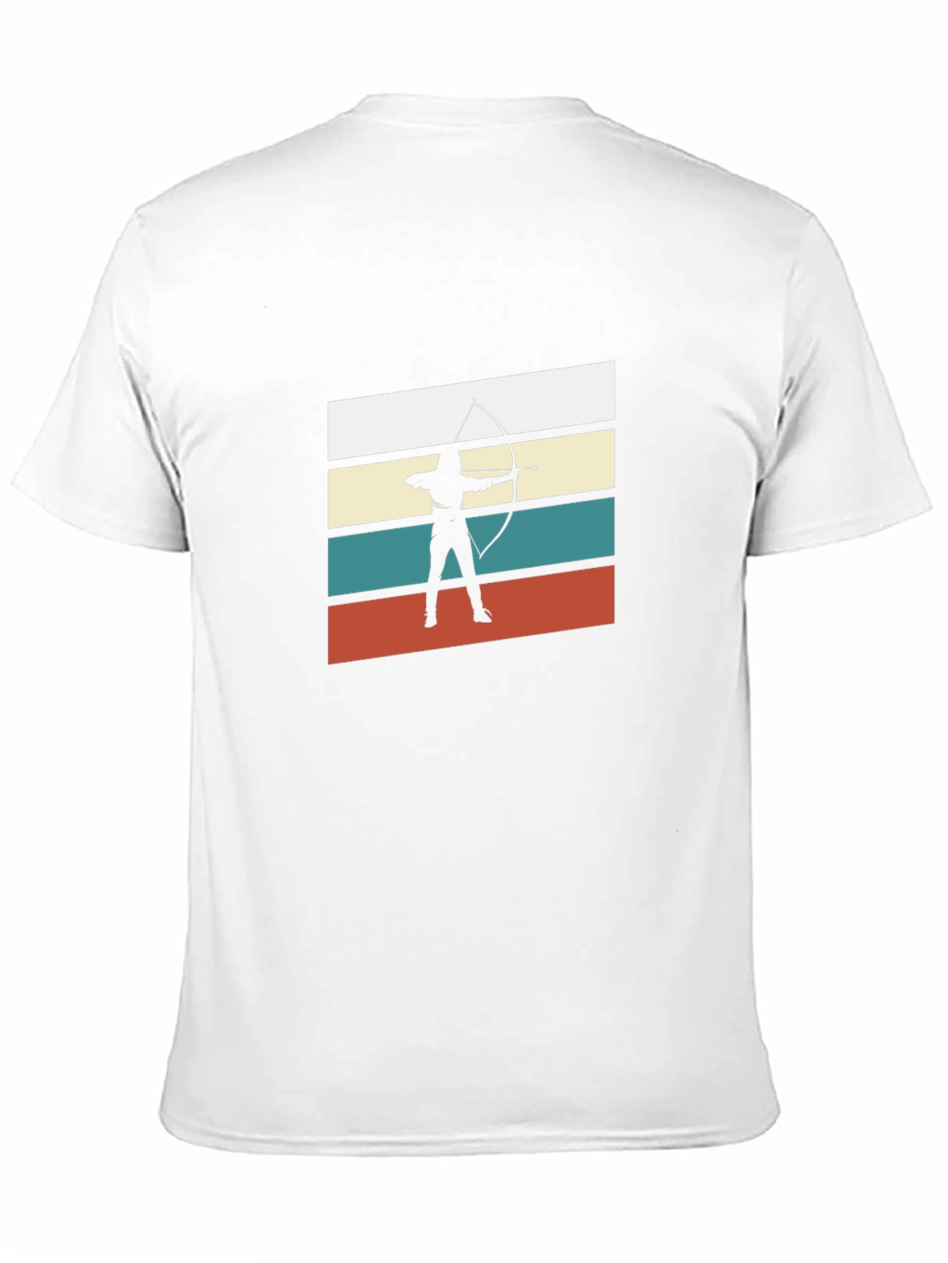 Archery Retro T-Shirt - Black Cotton Tee