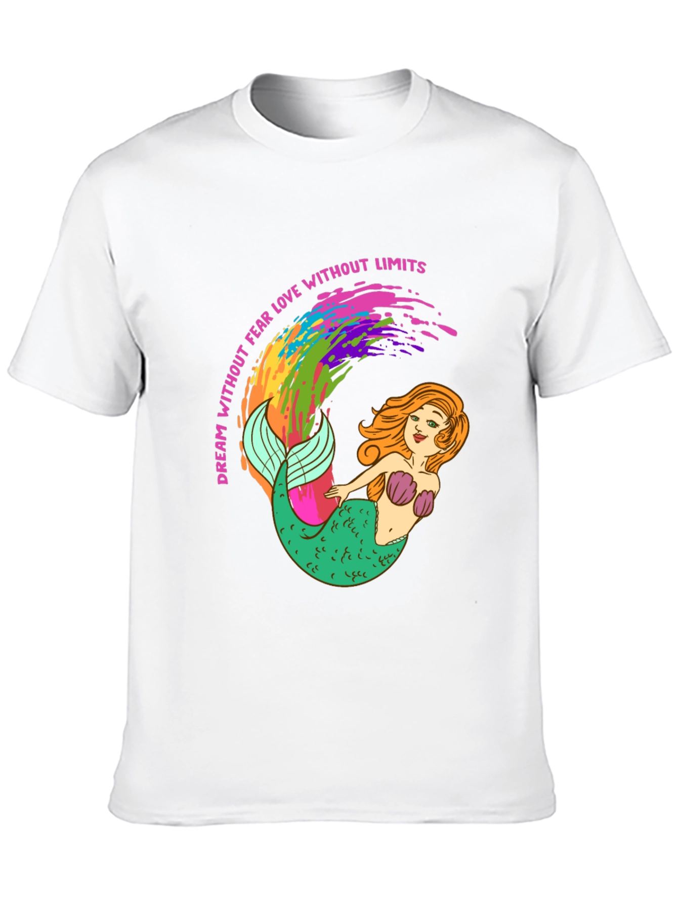 Mermaid Pride Tee - Dream Without Fear
