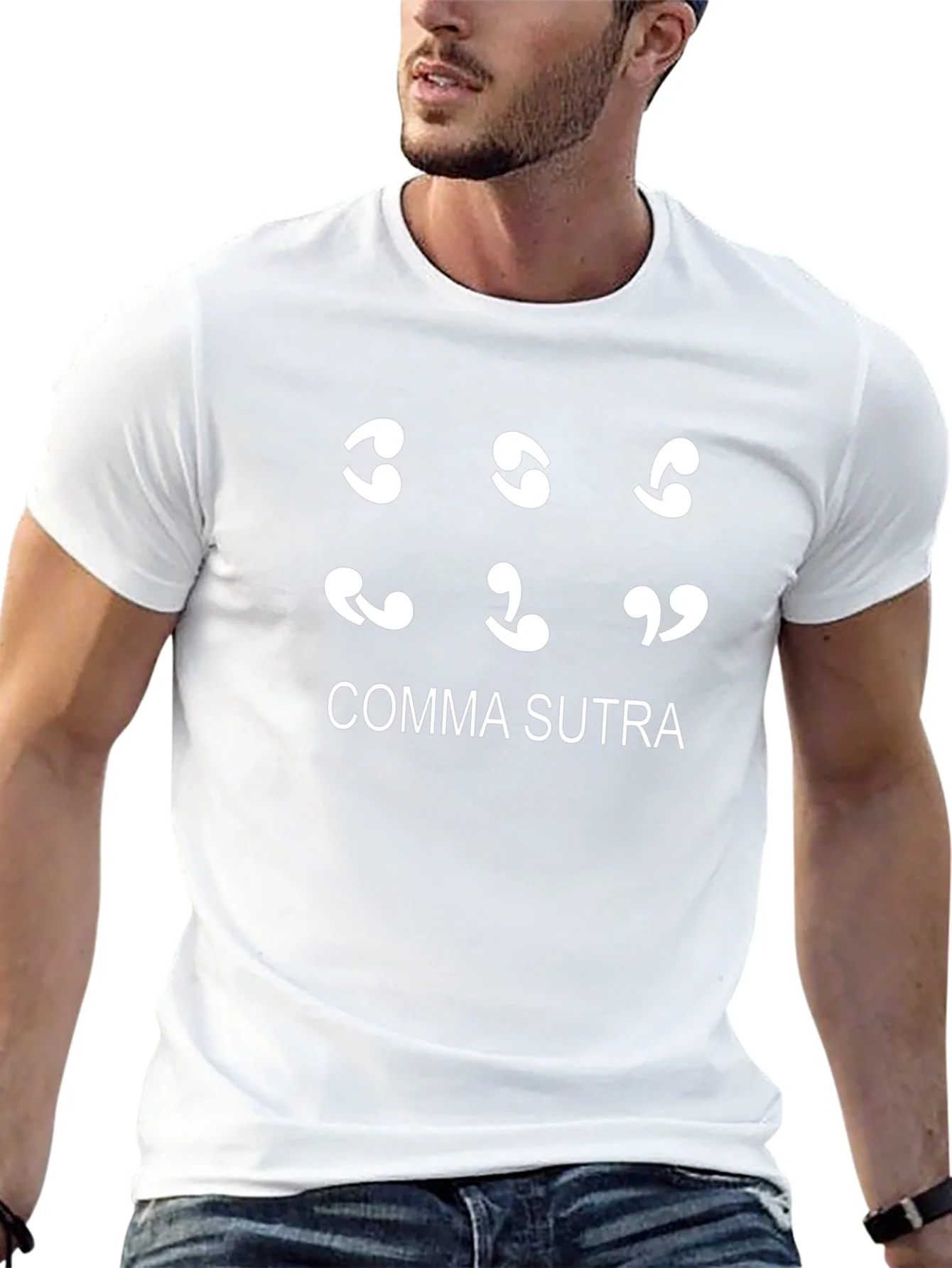 Comma Sutra Graphic Tee - Black