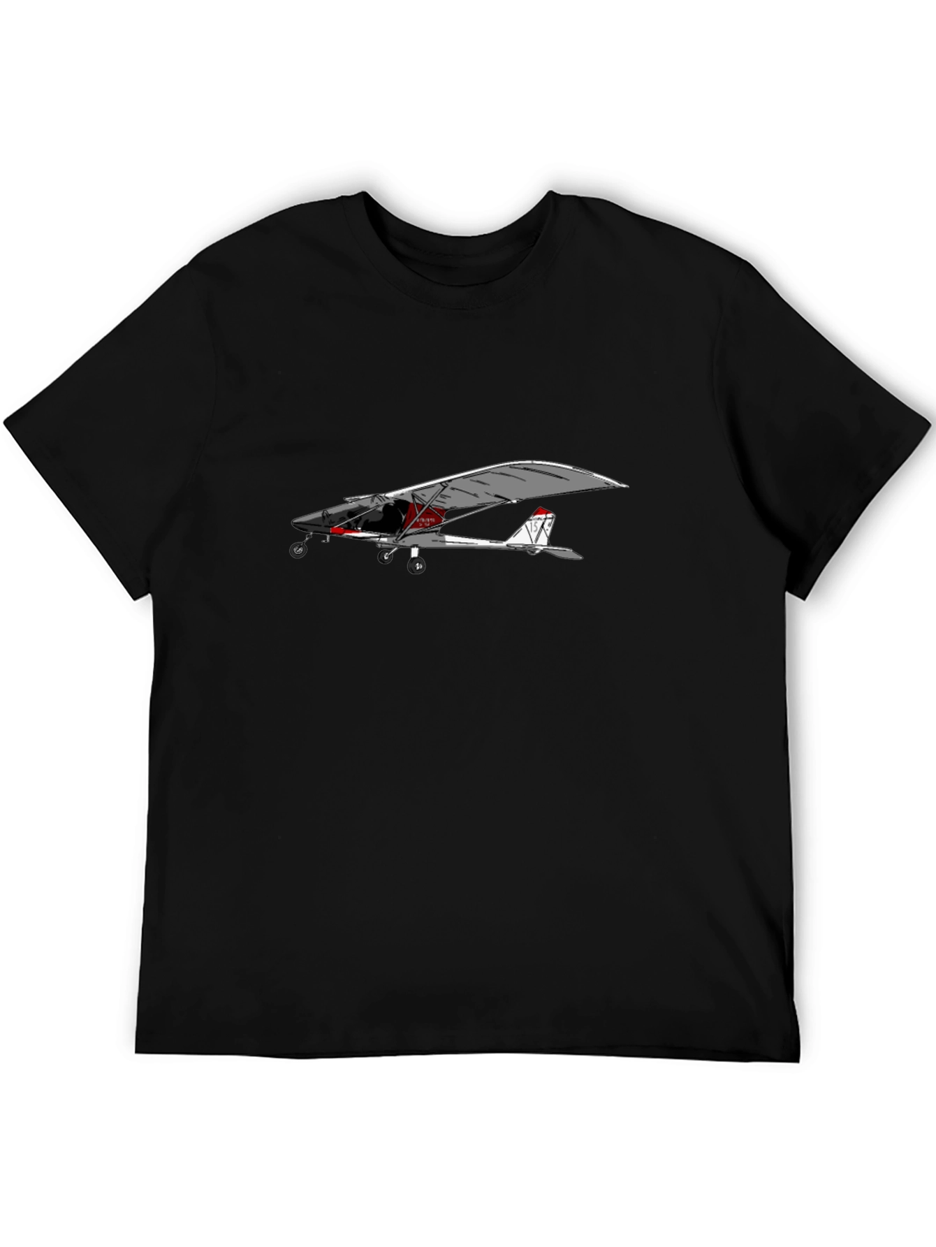 Black Airplane Graphic Tee