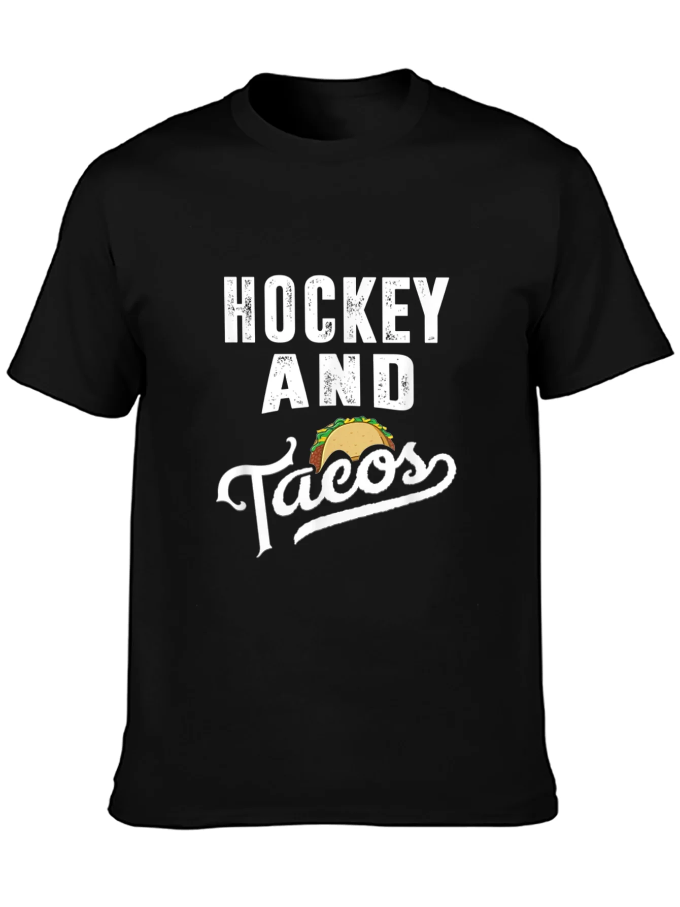 Hockey and Tacos Graphic T-Shirt