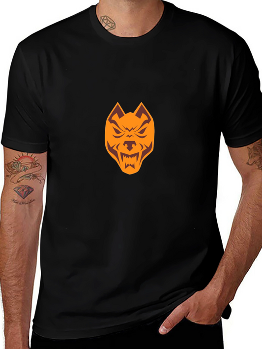 Mens Black Pitbull Graphic Tee