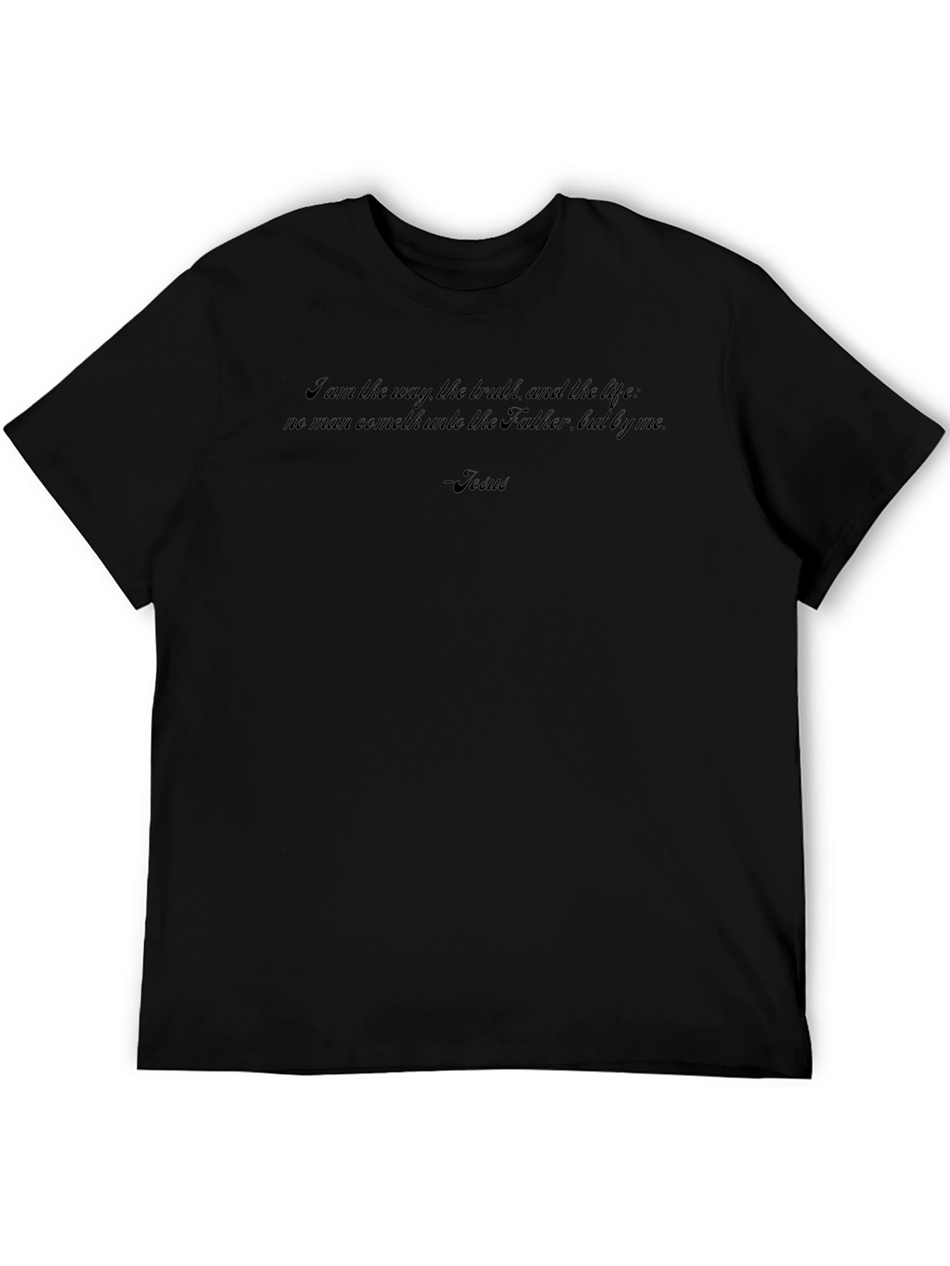 Jesus Quote Graphic T-Shirt