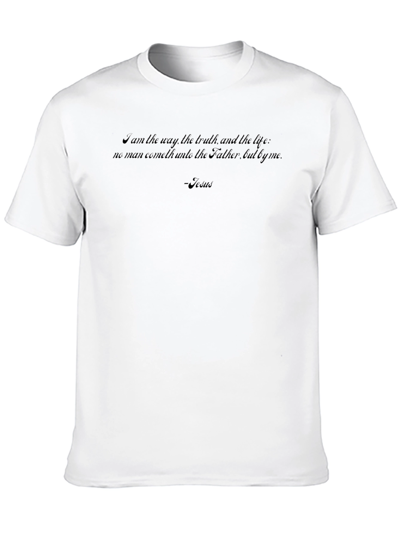 Jesus Quote Graphic T-Shirt