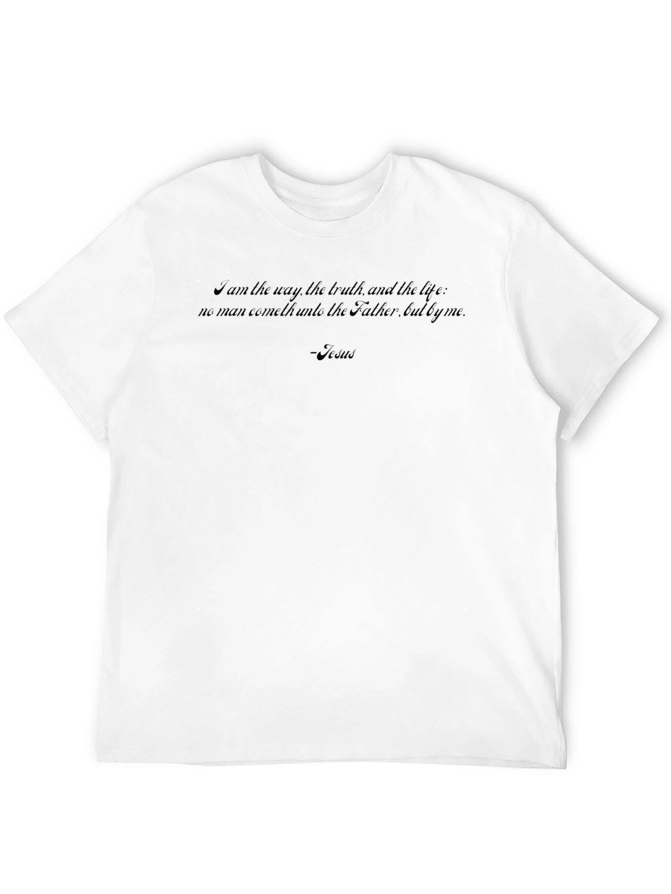Jesus Quote Graphic T-Shirt