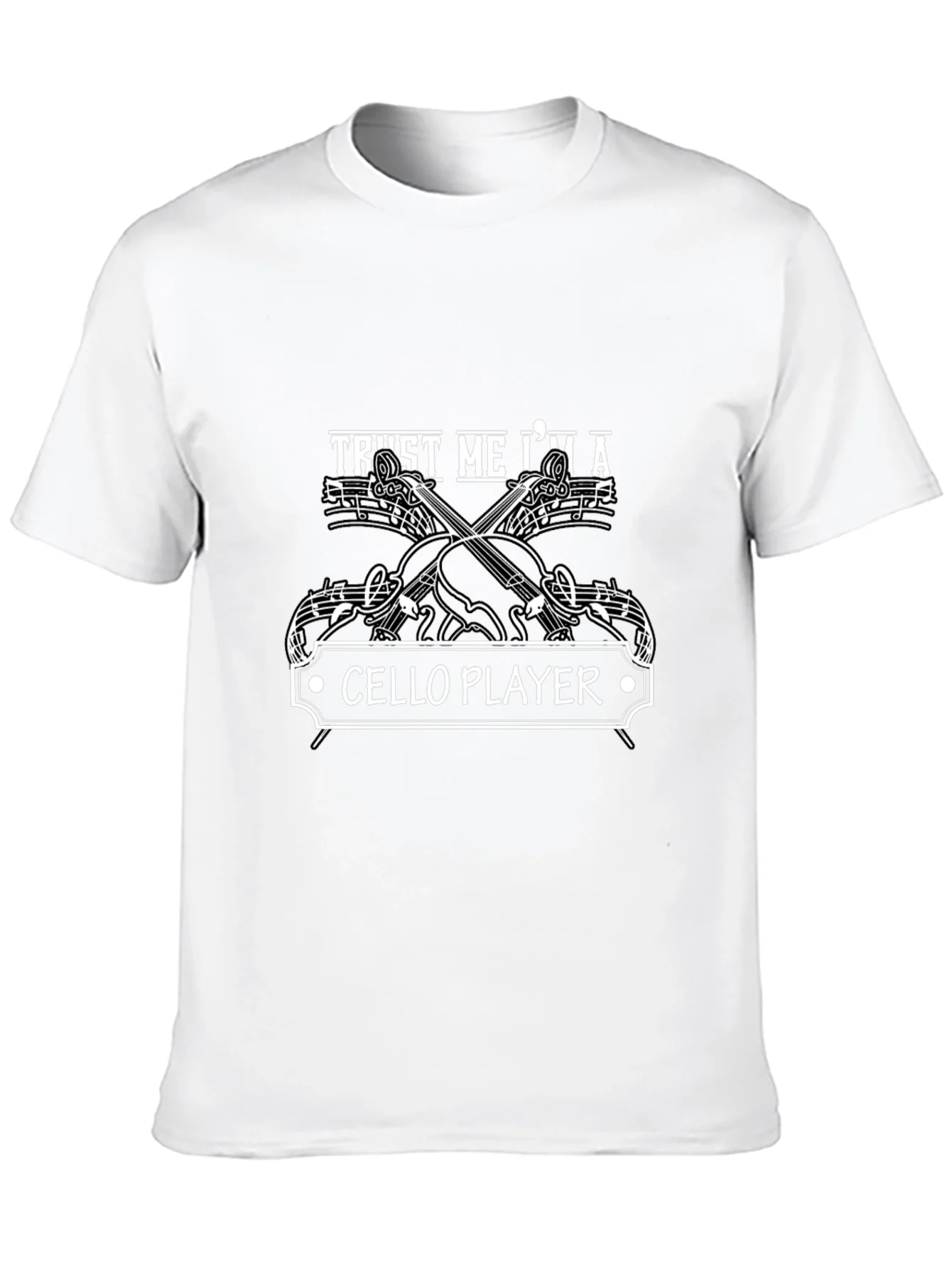Trust Me Im a Cello Player Graphic T-Shirt