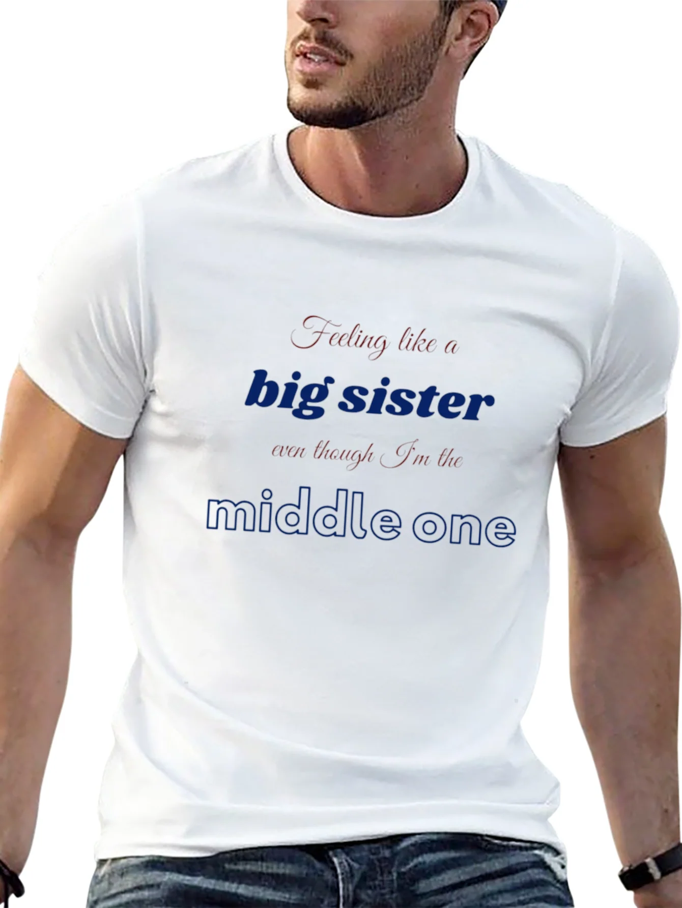 Big Sister Middle Child T-Shirt
