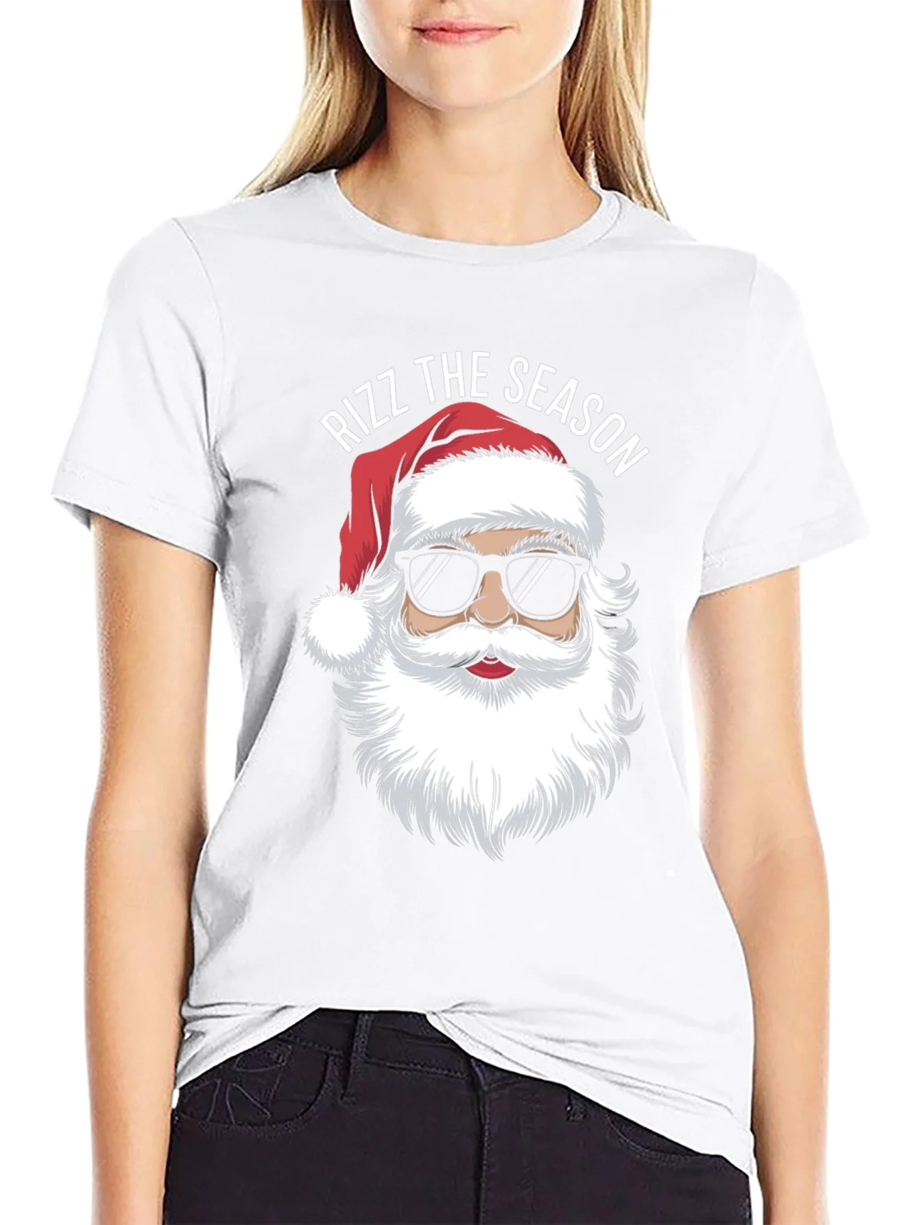 Rizz The Season Santa Graphic Tee