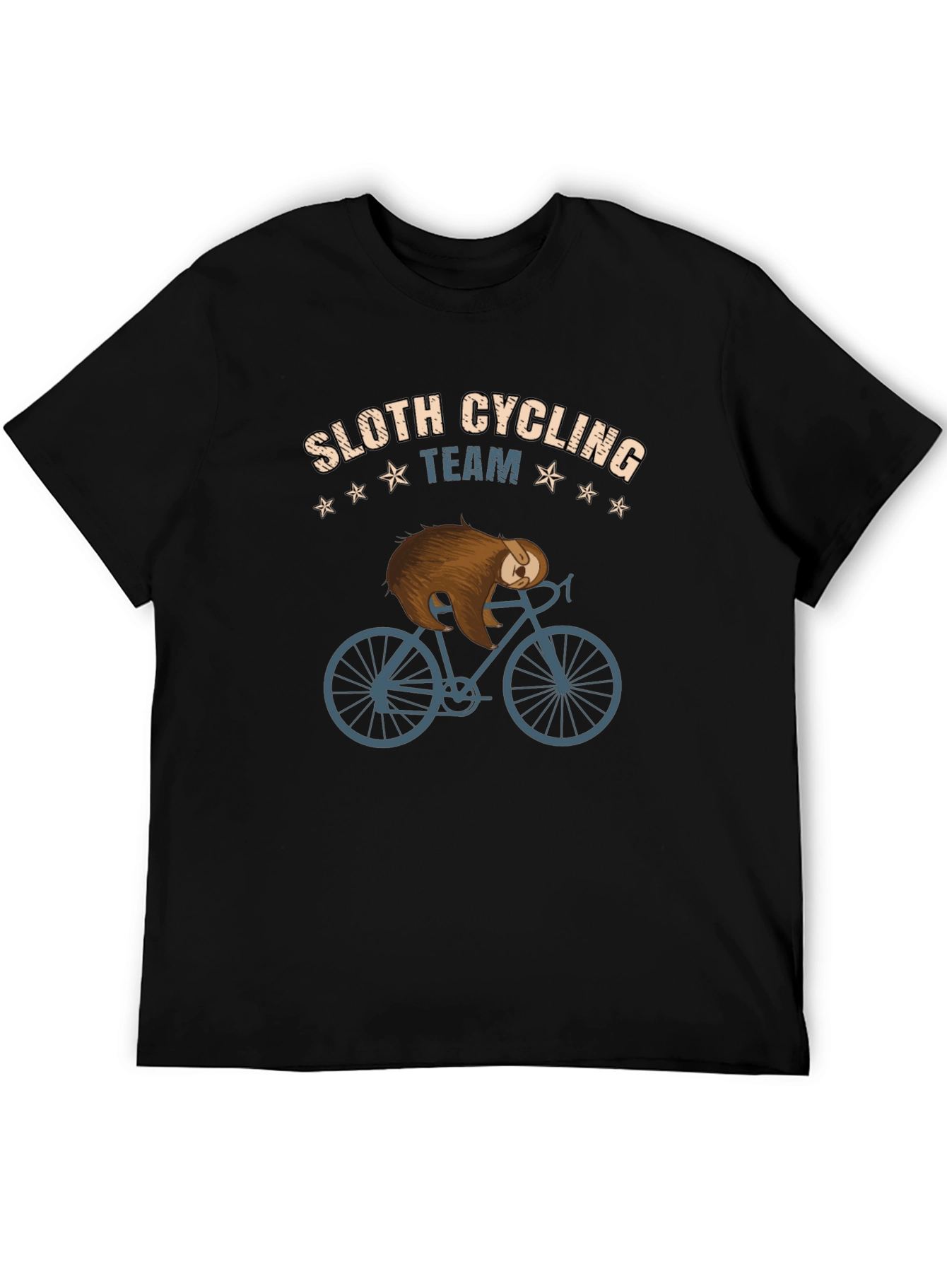 Sloth Cycling Team Graphic T-Shirt