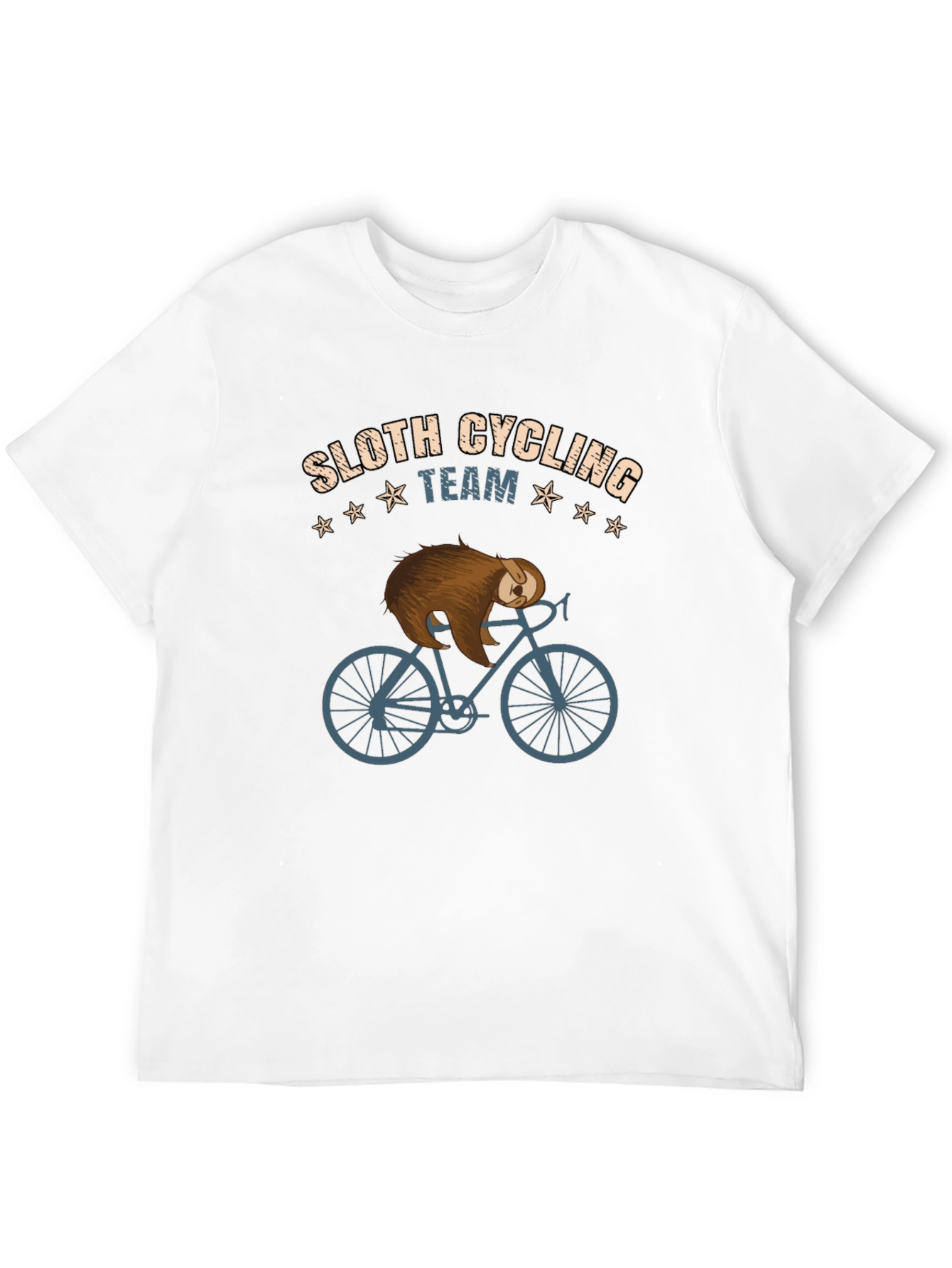 Sloth Cycling Team Graphic T-Shirt