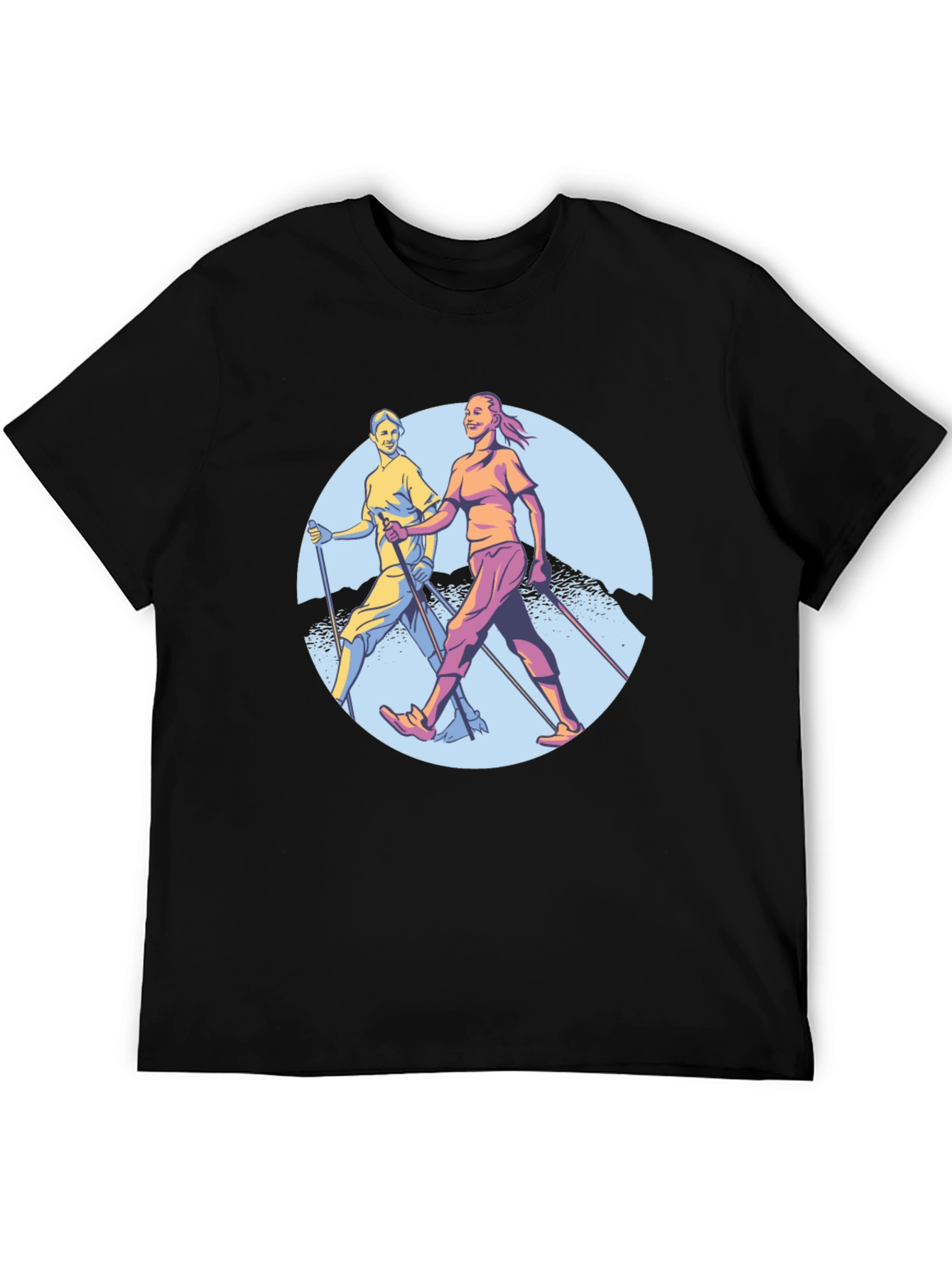Nordic Walking Graphic Tee