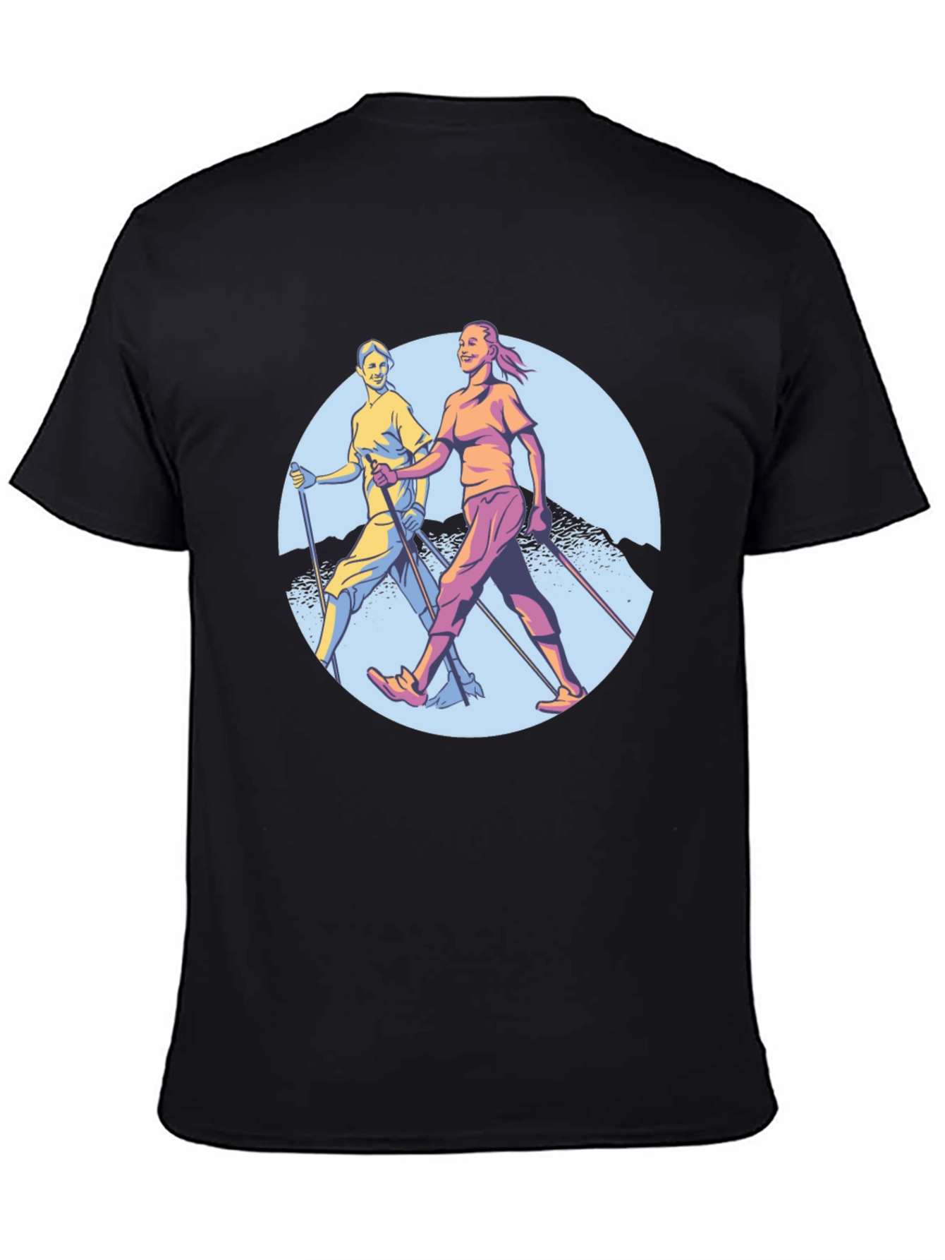 Nordic Walking Graphic Tee