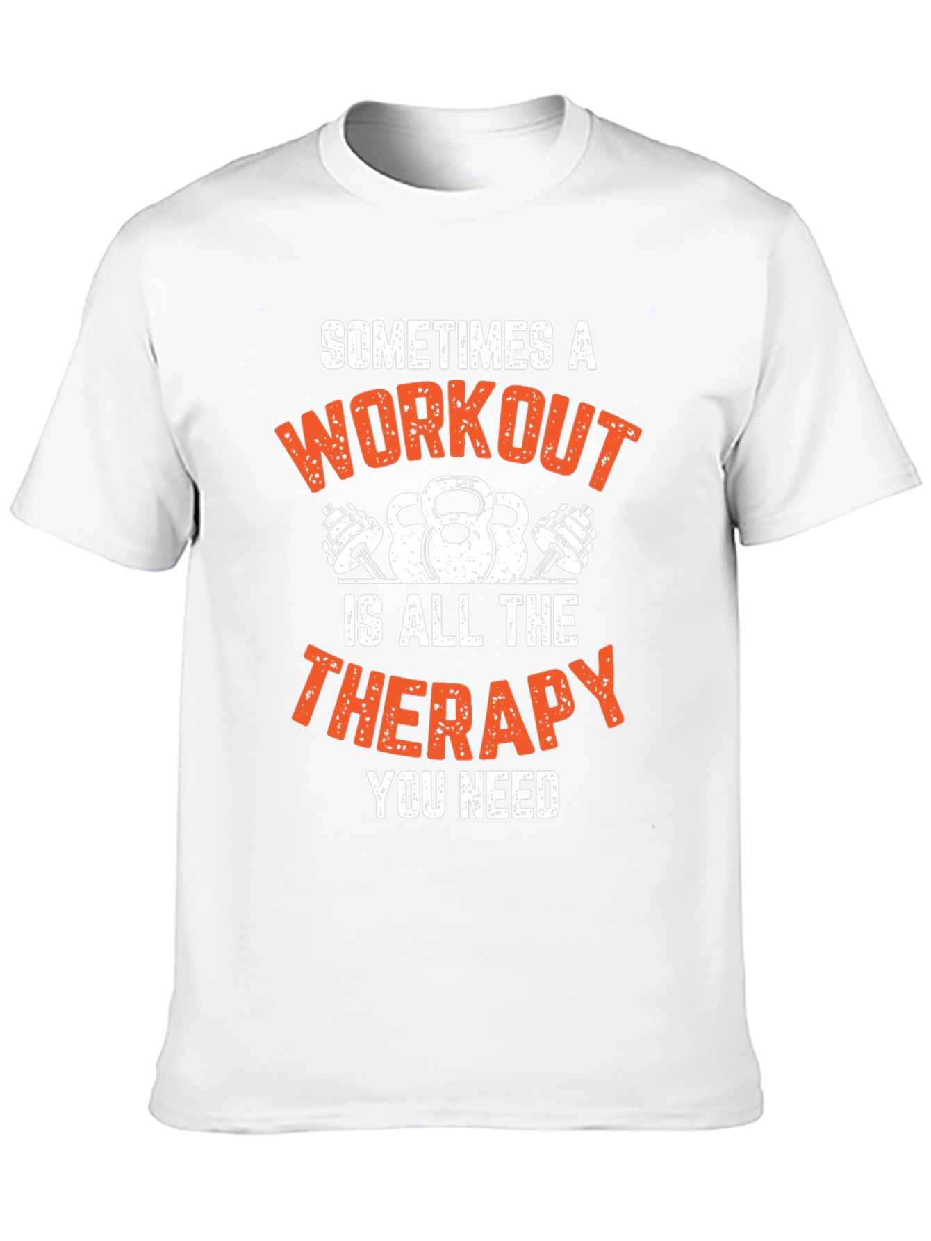 Workout Therapy T-Shirt - Gym Motivation Tee