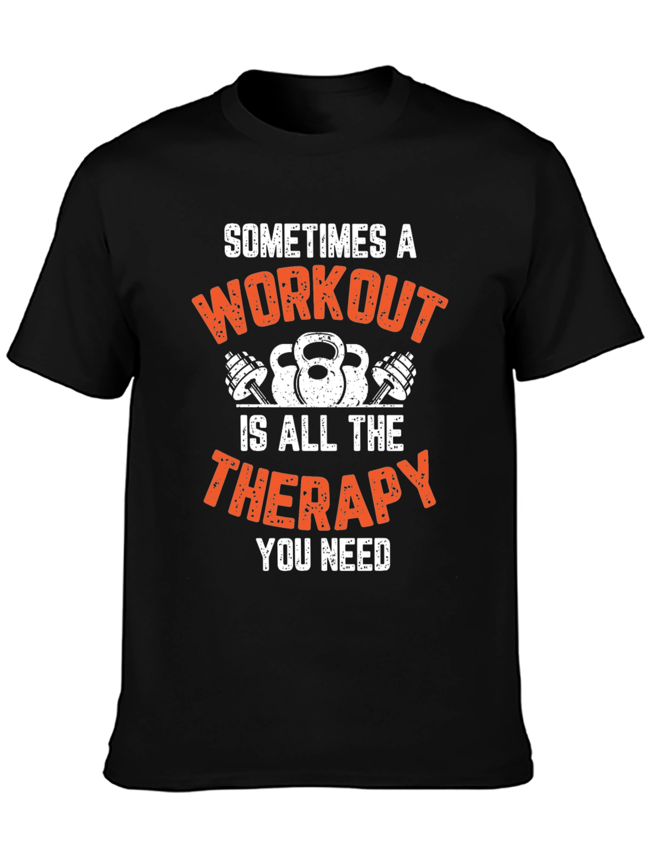 Workout Therapy T-Shirt - Gym Motivation Tee