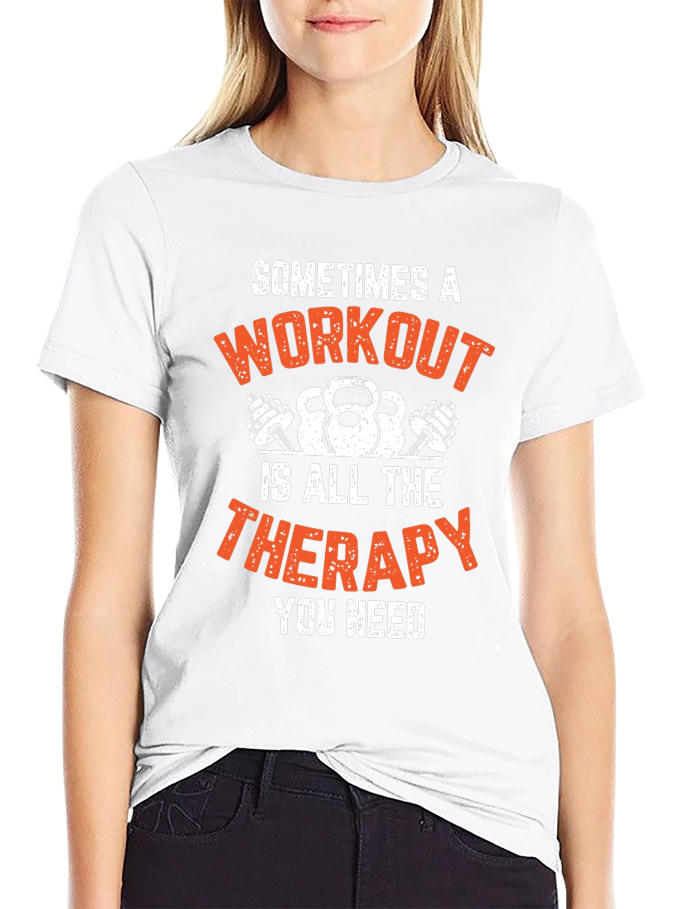 Workout Therapy T-Shirt - Gym Motivation Tee