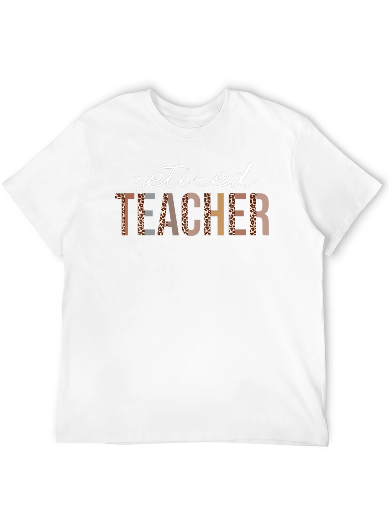 Retired Teacher Novelty Graphic T-Shirt