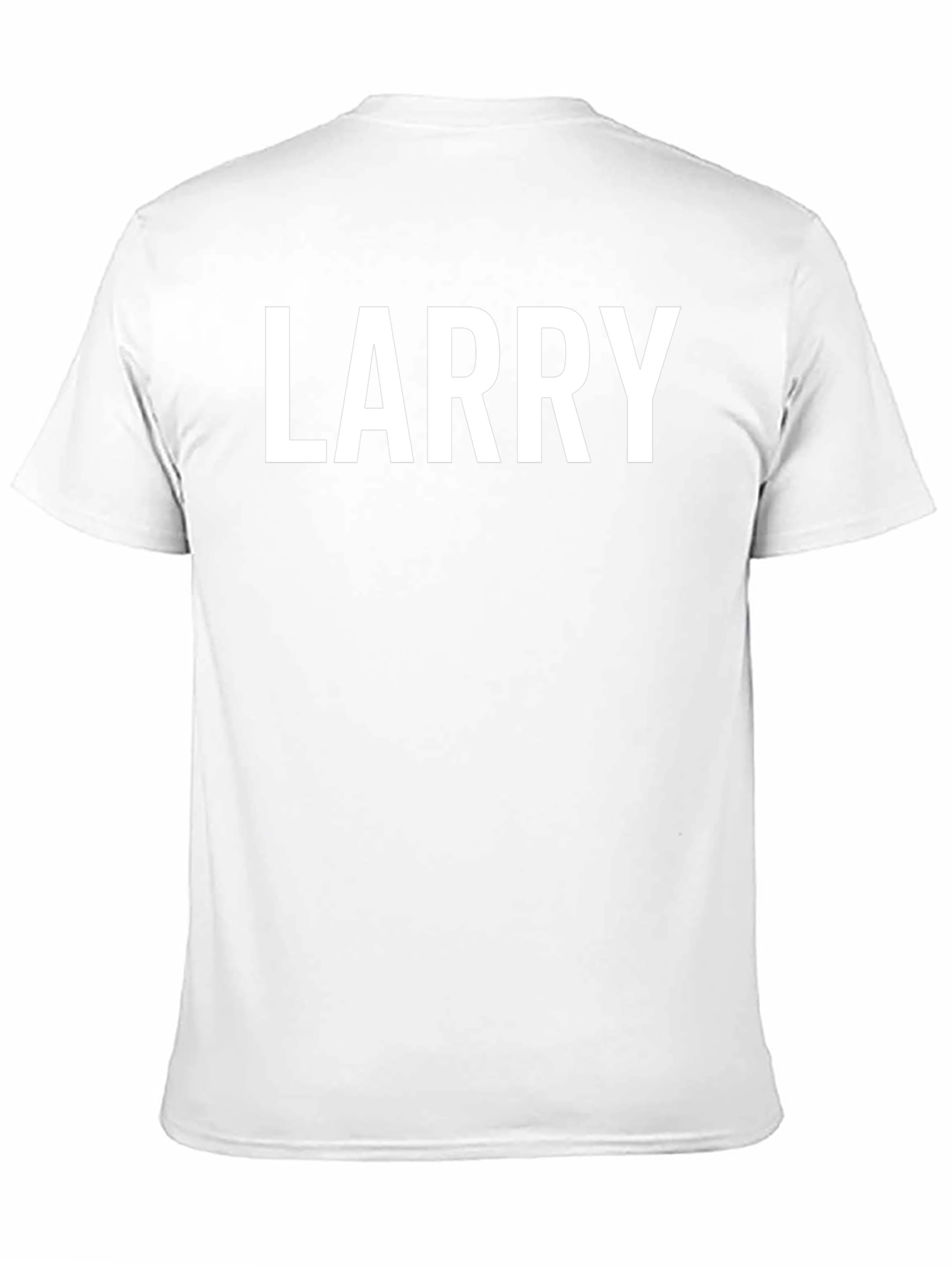 Larry Text Graphic Black T-Shirt