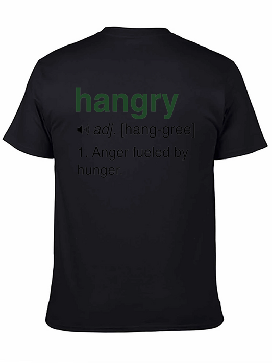 Hangry Definition T-Shirt - Funny Foodie Tee