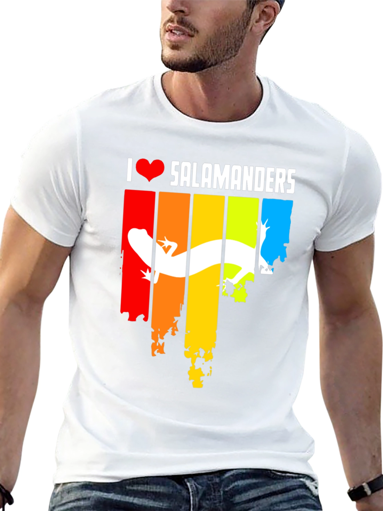 I Love Salamanders Graphic Tee