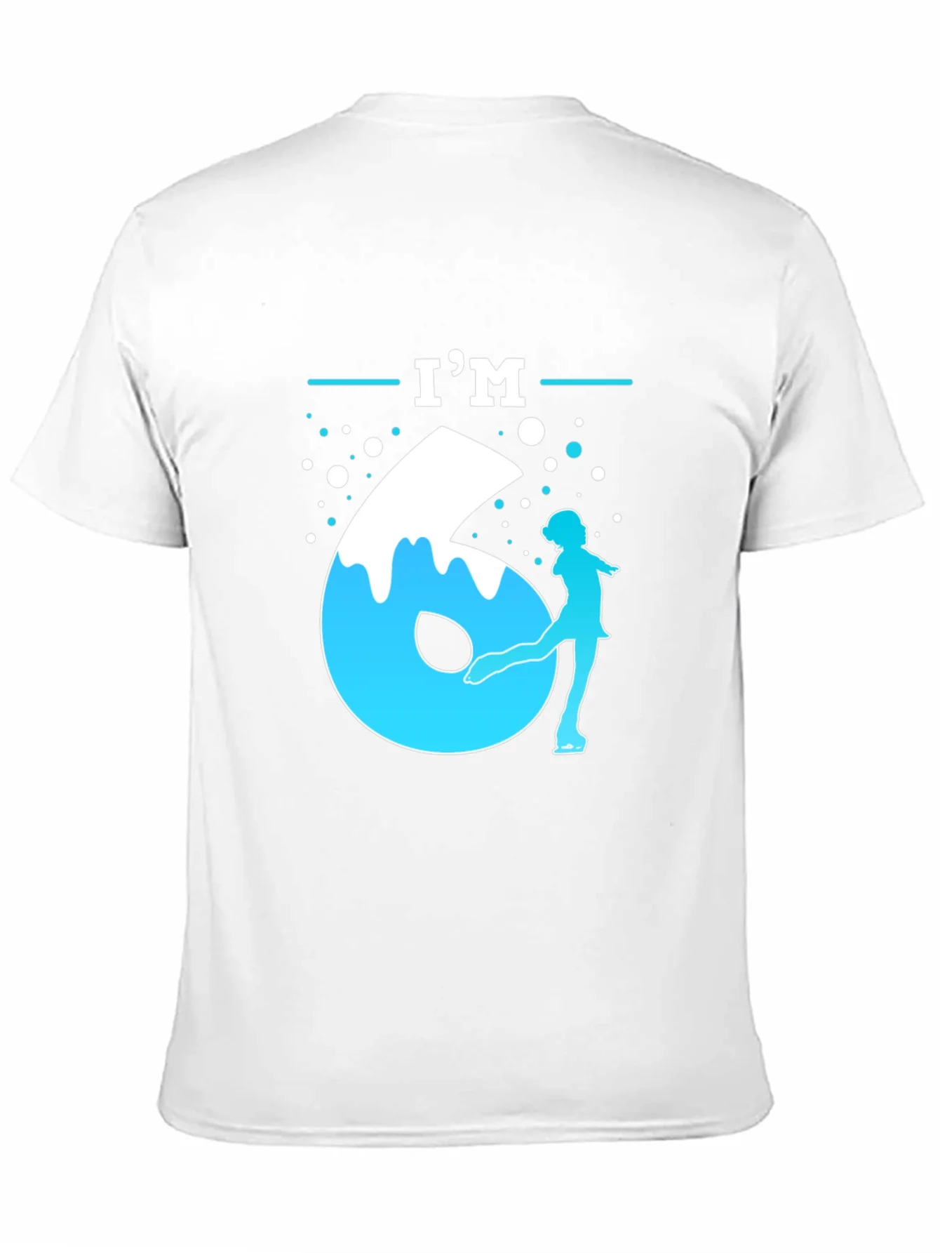 Im Six Ice Skater Birthday T-Shirt