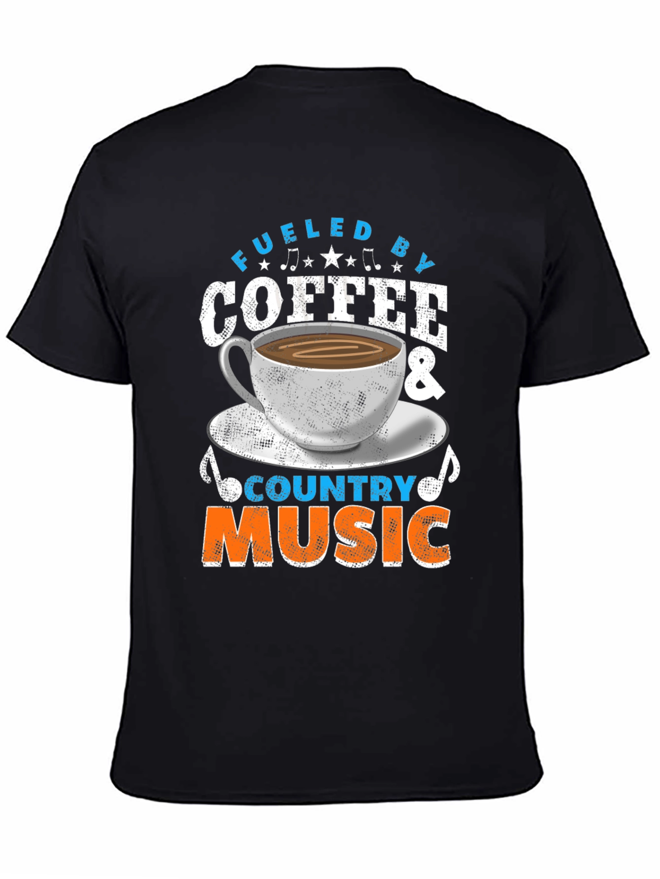 Fueled By Coffee & Country Music T-Shirt
