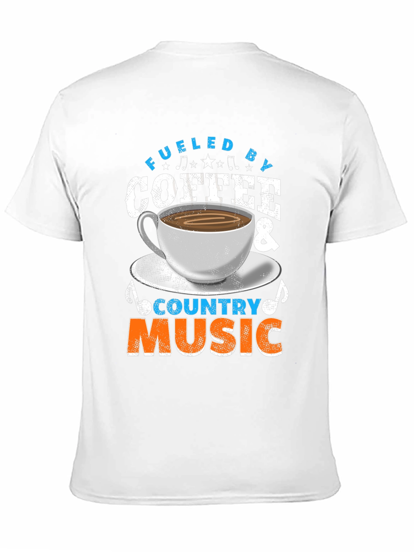 Fueled By Coffee & Country Music T-Shirt