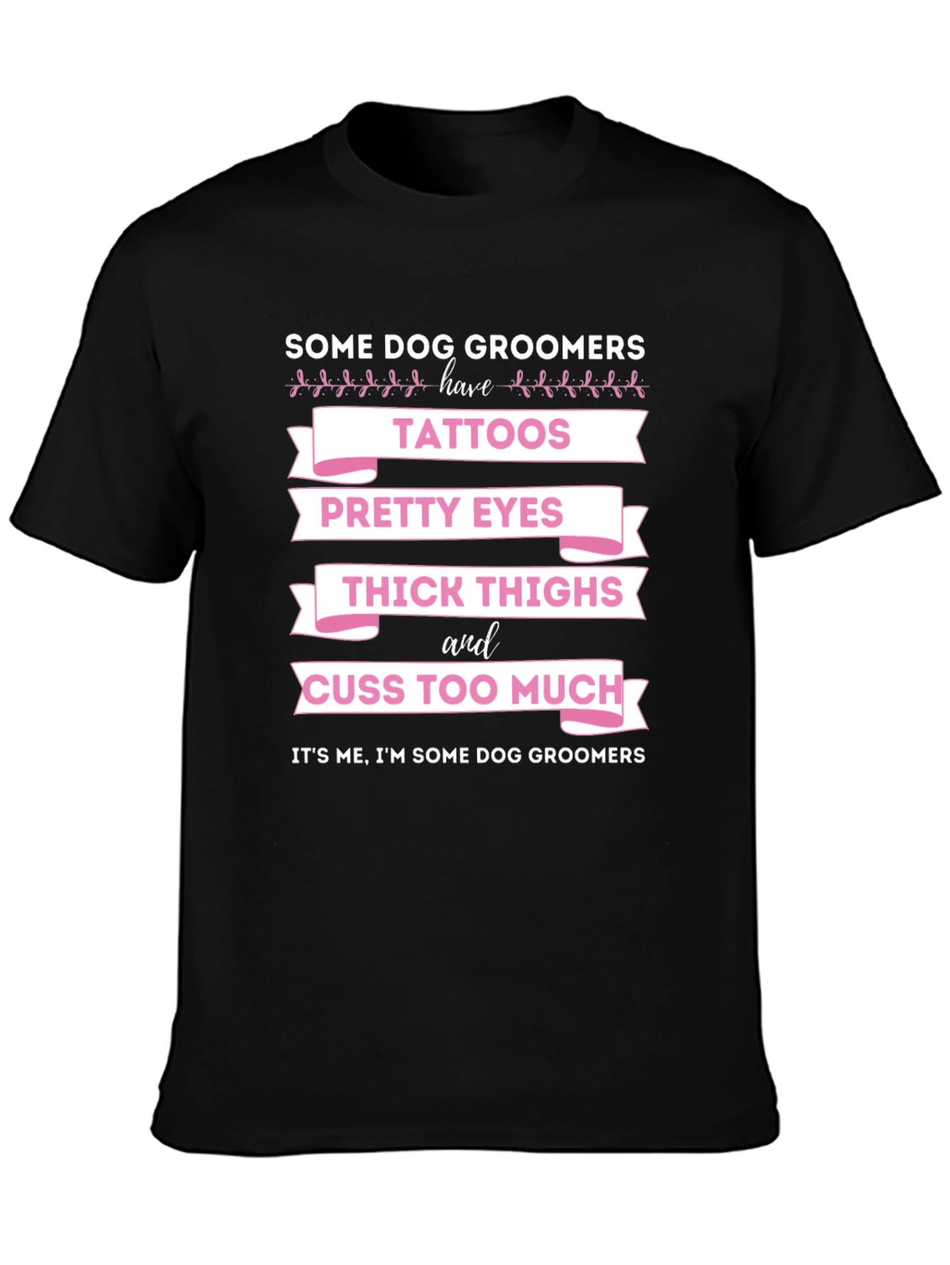 Dog Groomer Tattooed T-Shirt