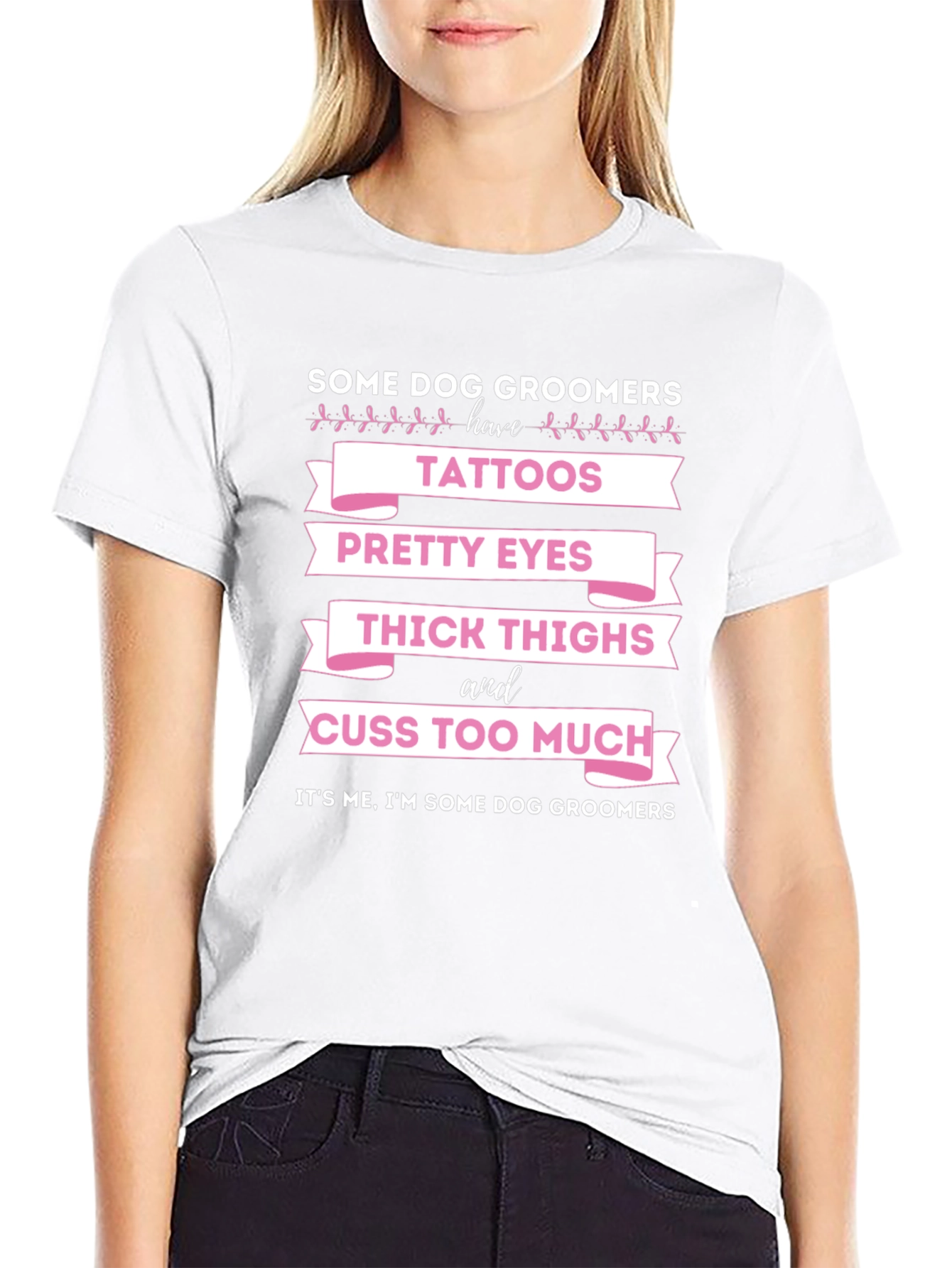 Dog Groomer Tattooed T-Shirt