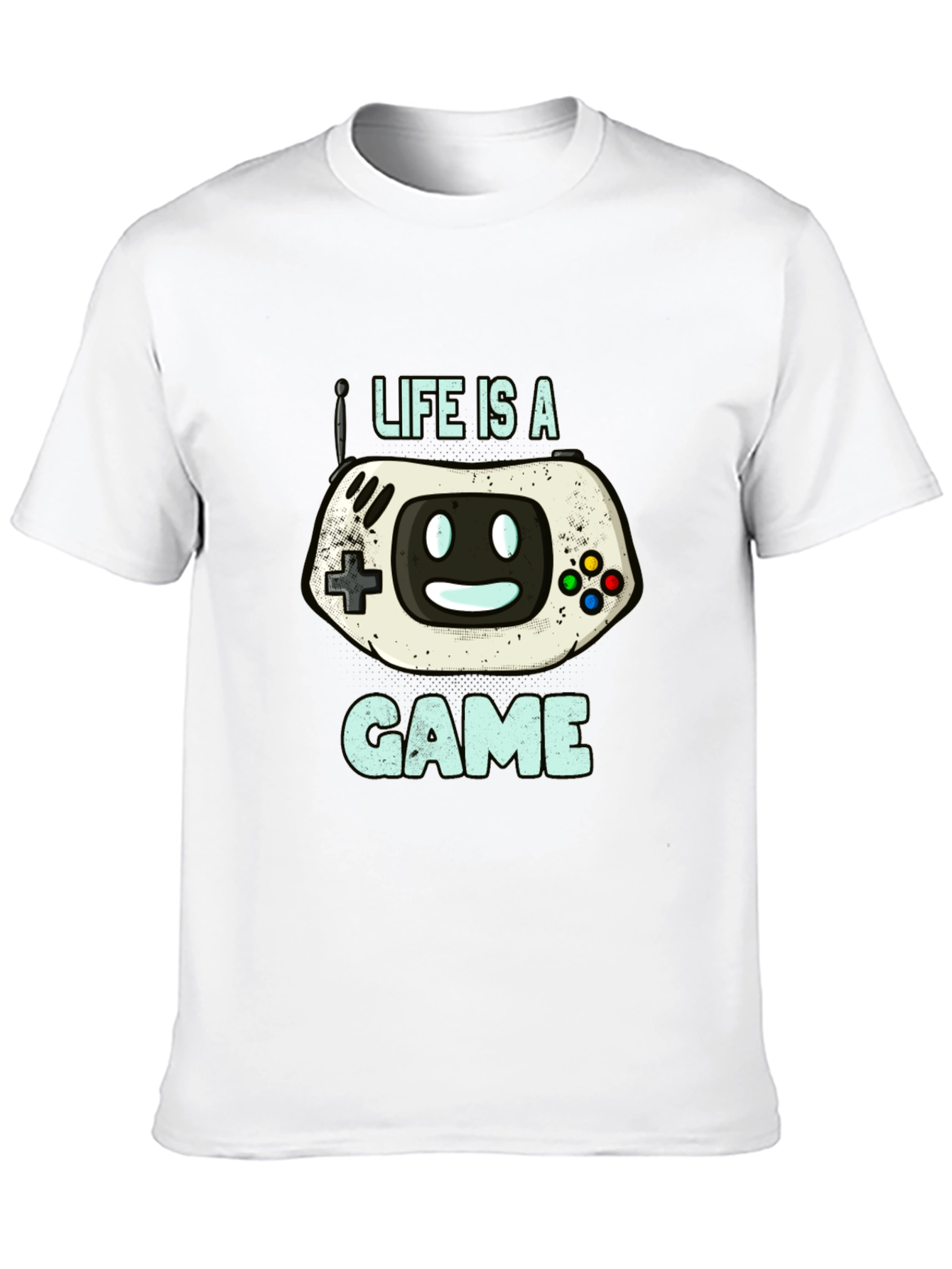 Life Is A Game Graphic T-Shirt