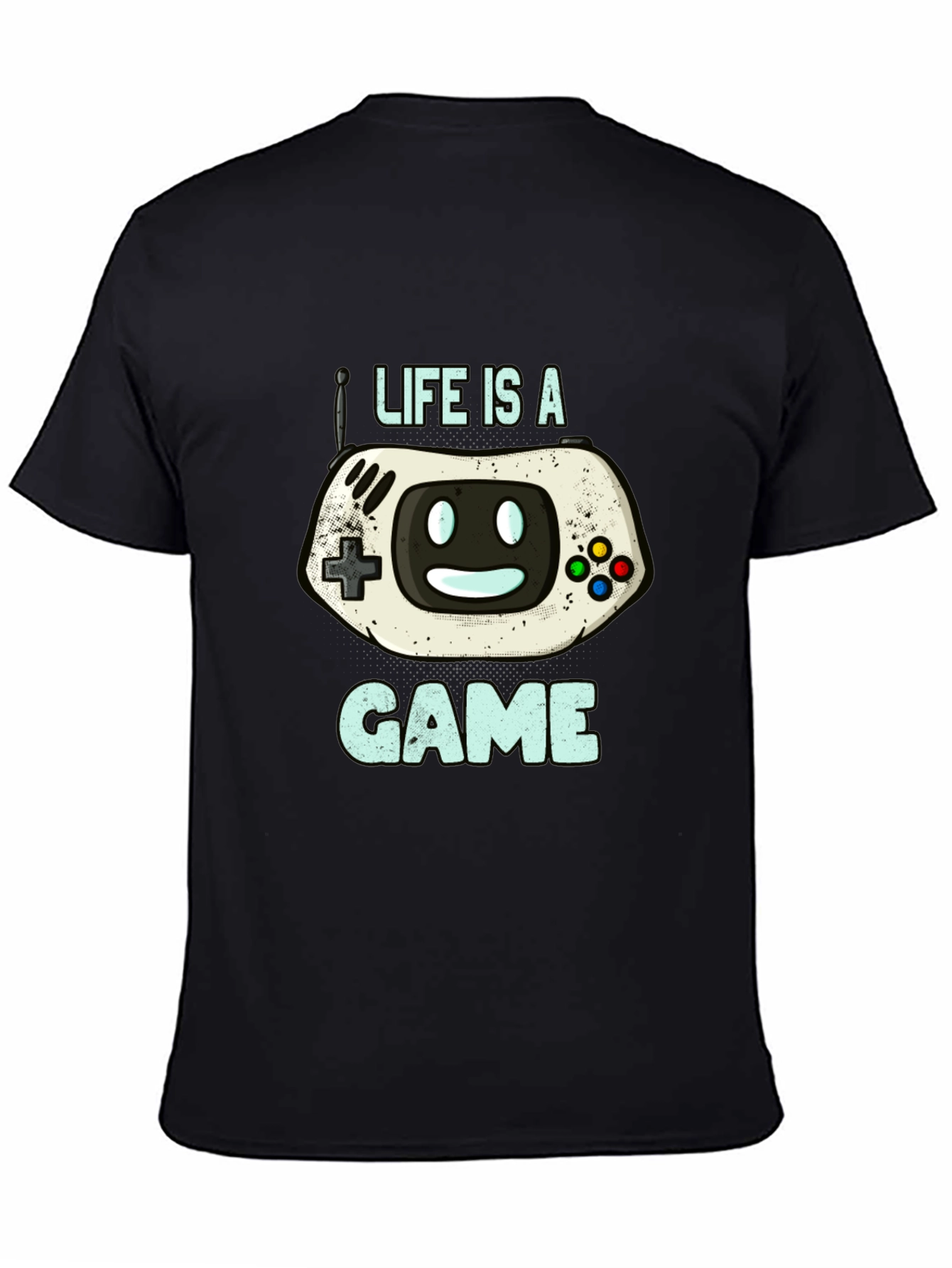 Life Is A Game Graphic T-Shirt