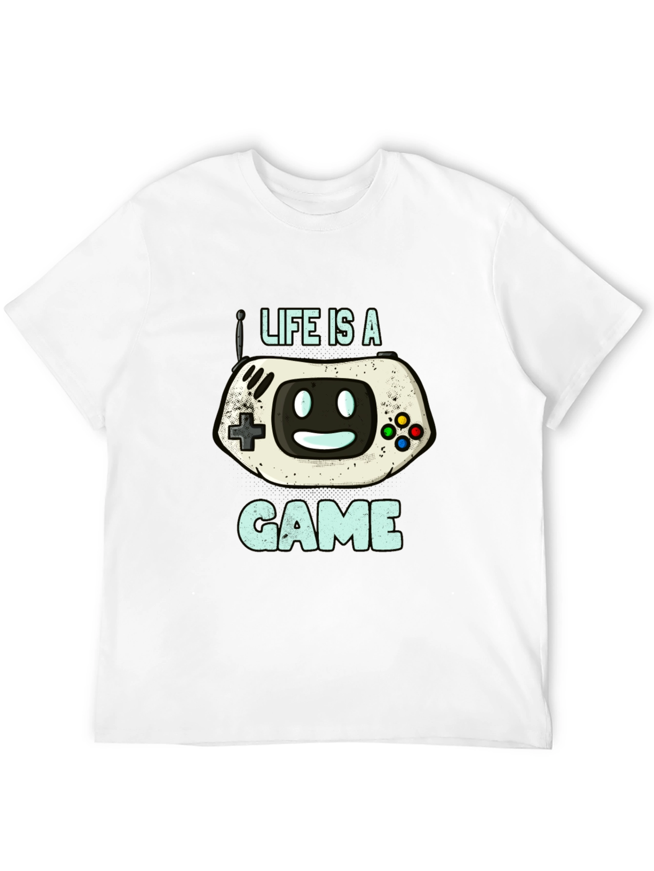 Life Is A Game Graphic T-Shirt