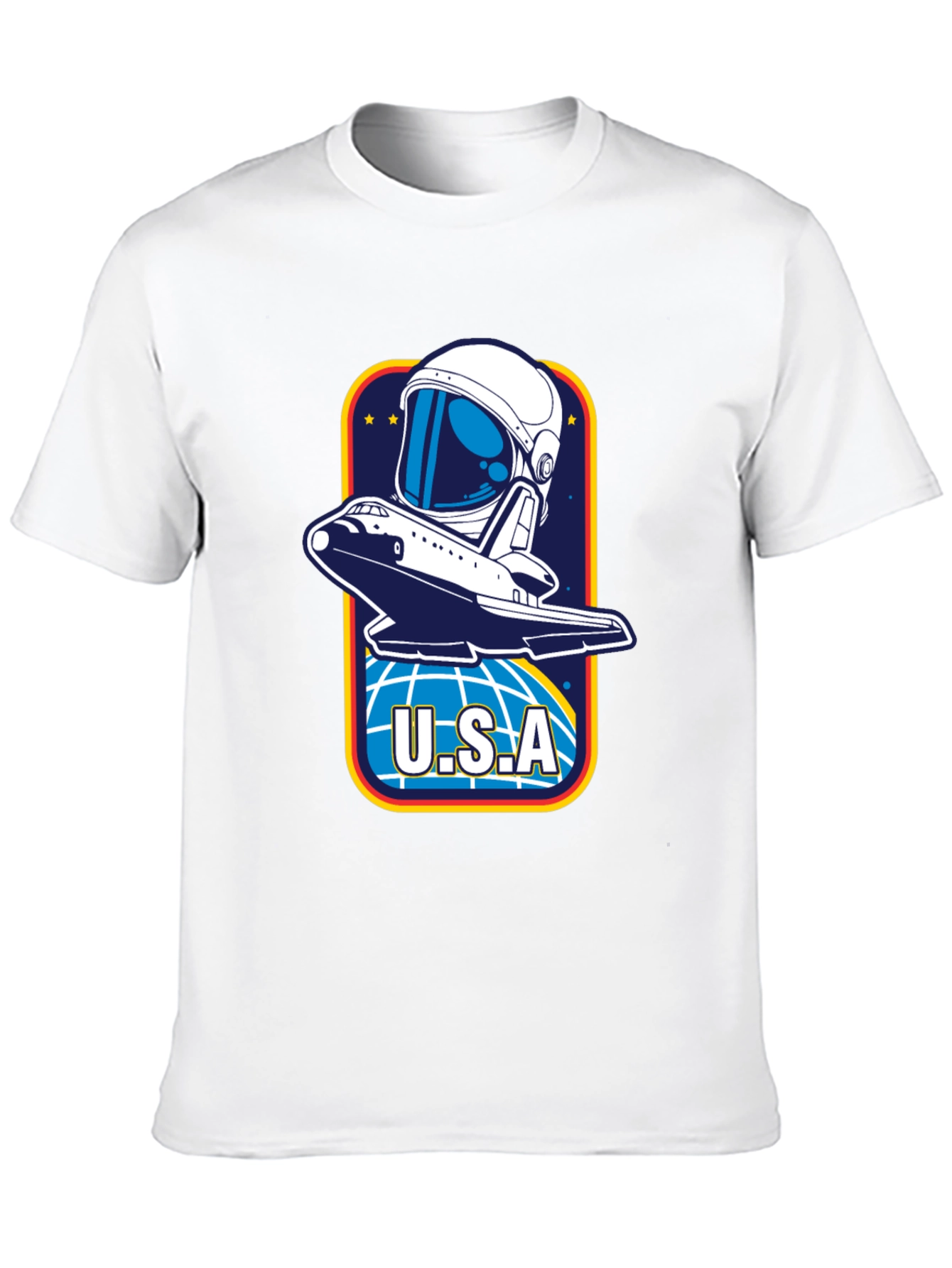 USA Space Shuttle Graphic T-Shirt