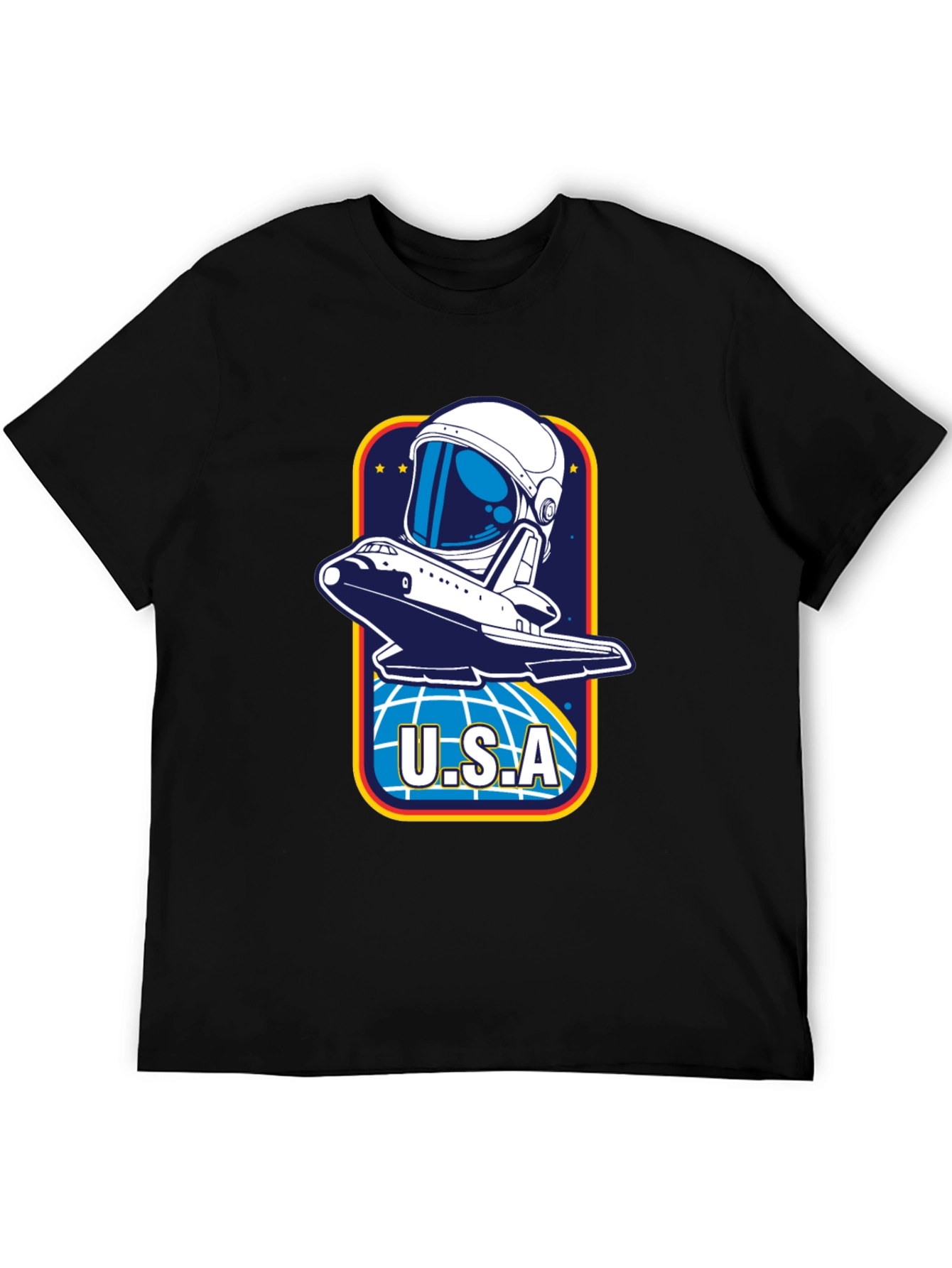 USA Space Shuttle Graphic T-Shirt