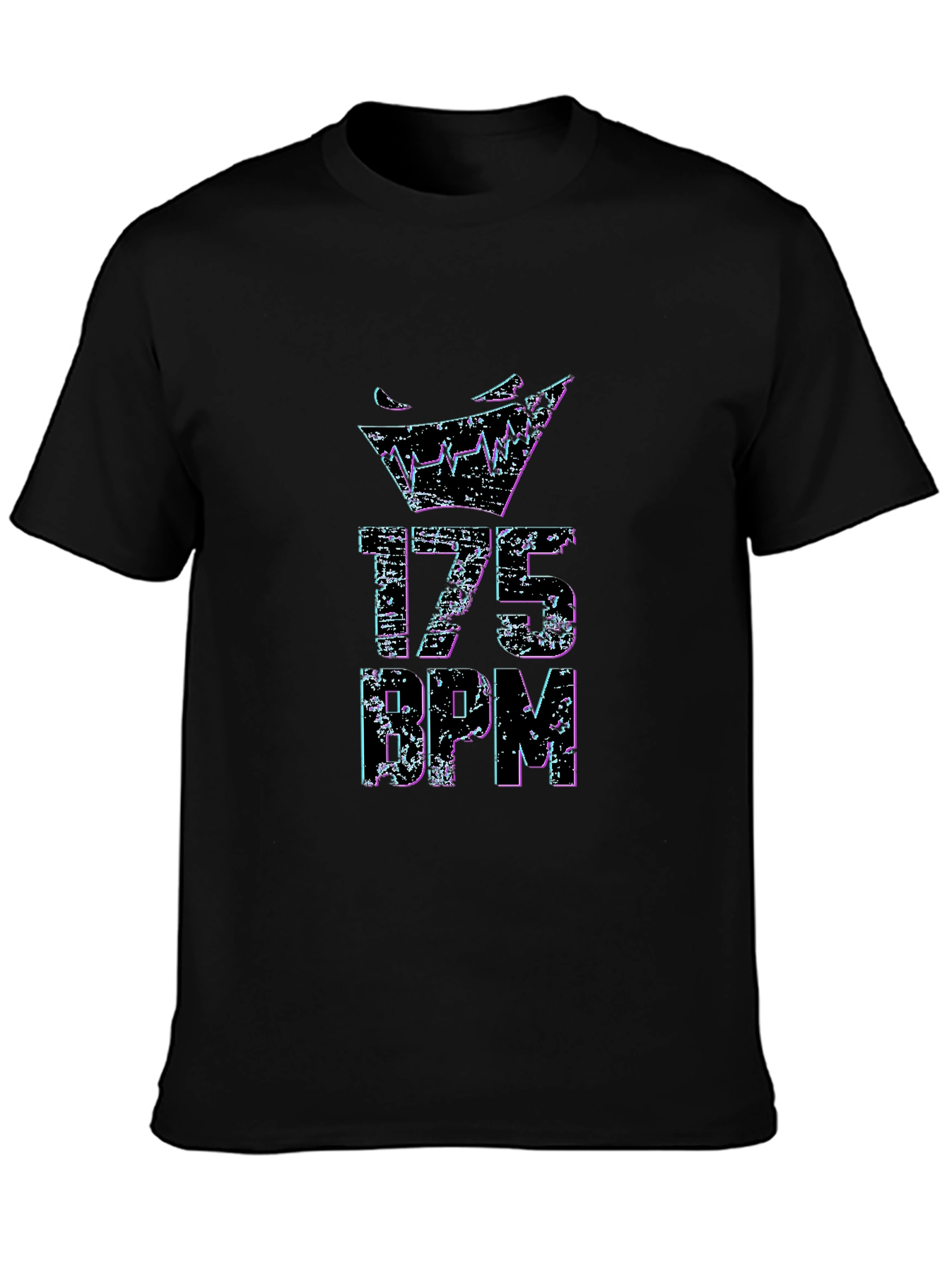 175 BPM Graphic T-Shirt - Rave EDM Music Tee