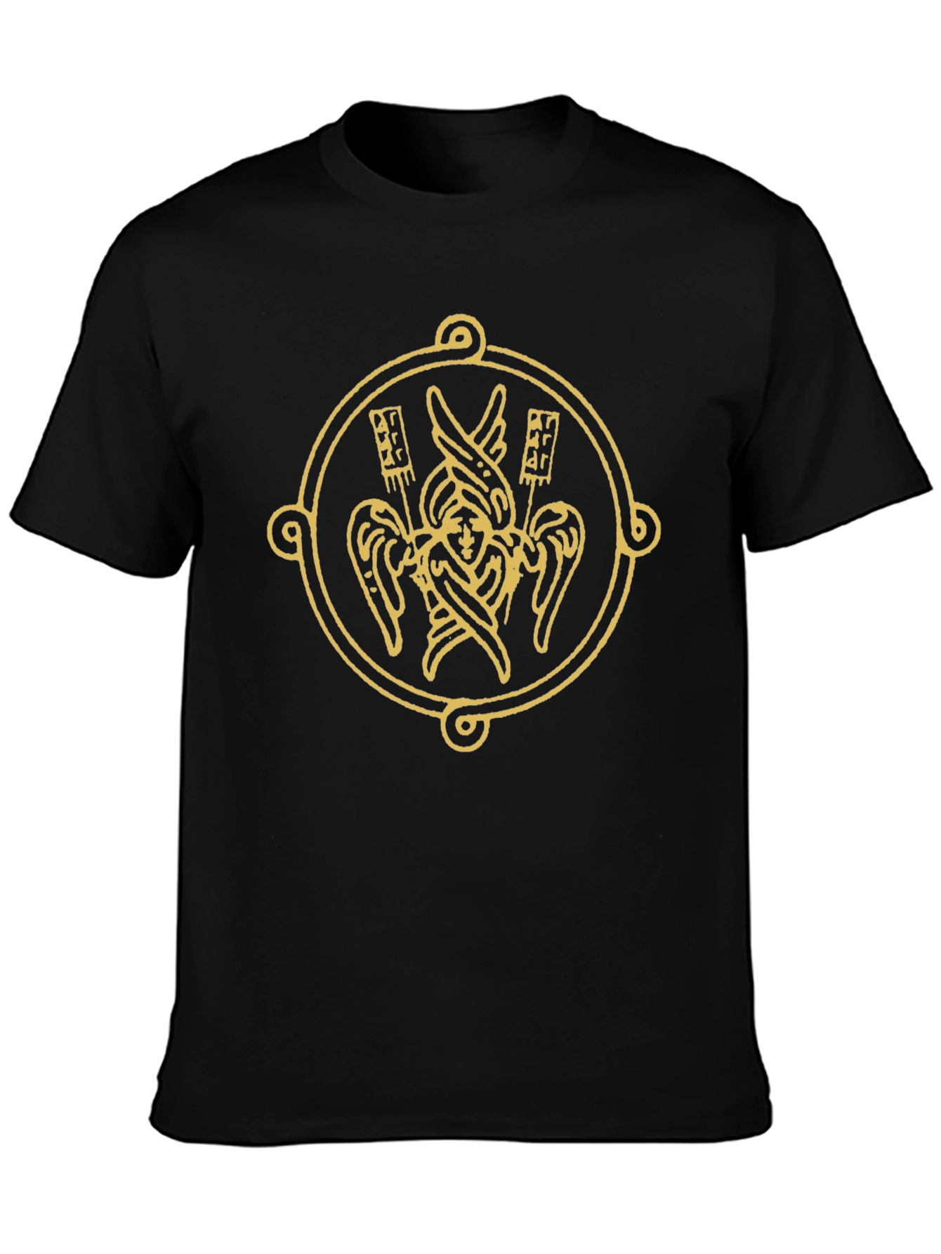 Ancient Design Black T-Shirt
