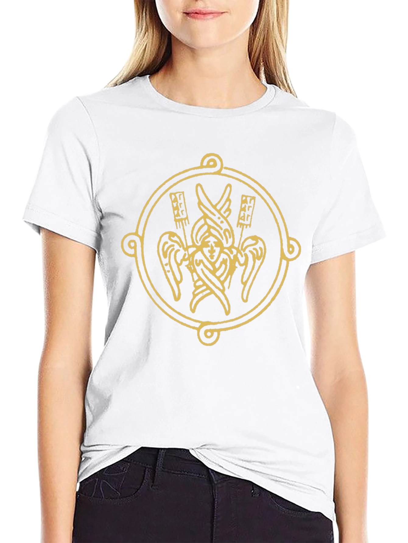Ancient Design Black T-Shirt