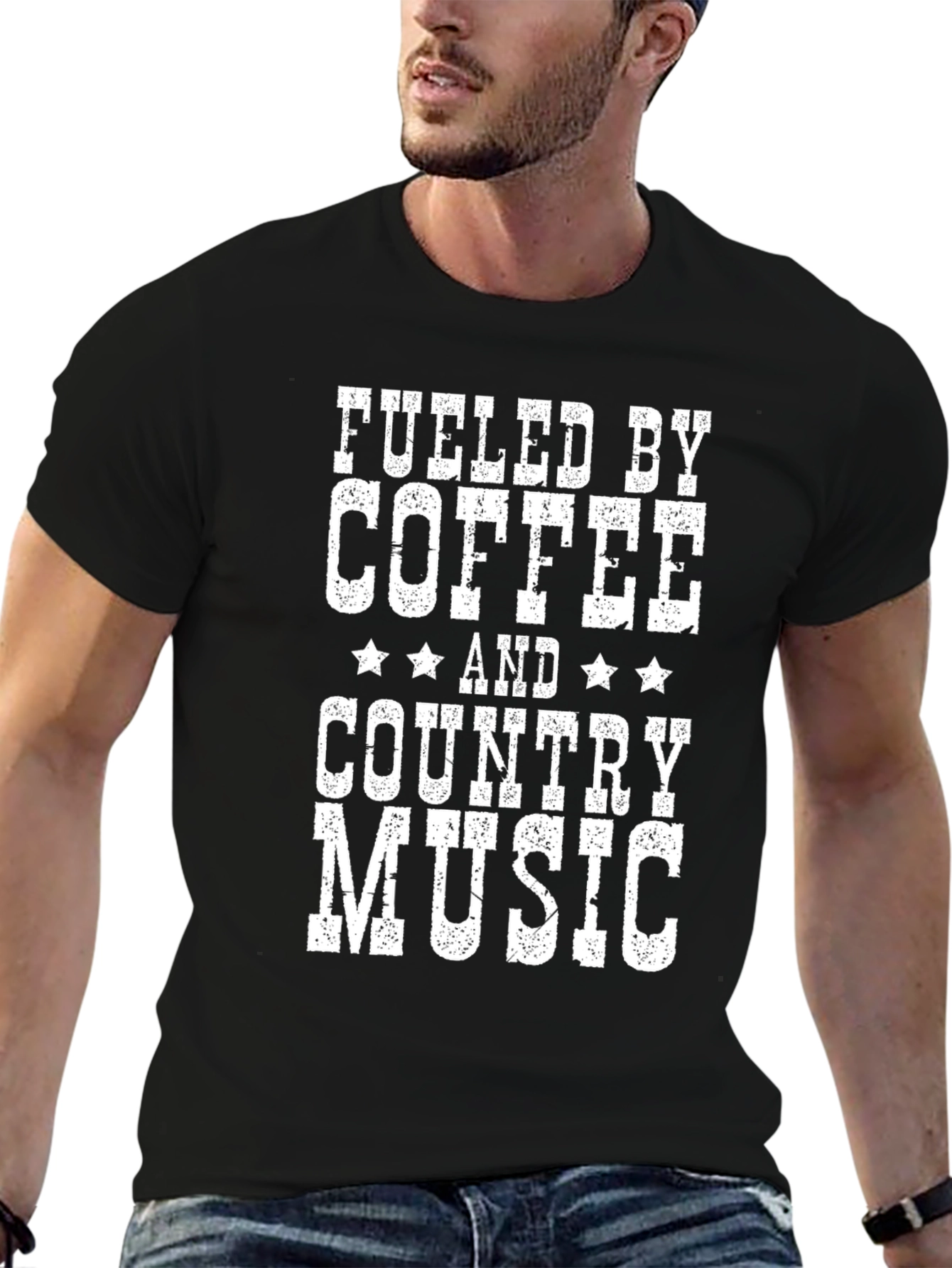 Fueled By Coffee and Country Music T-Shirt