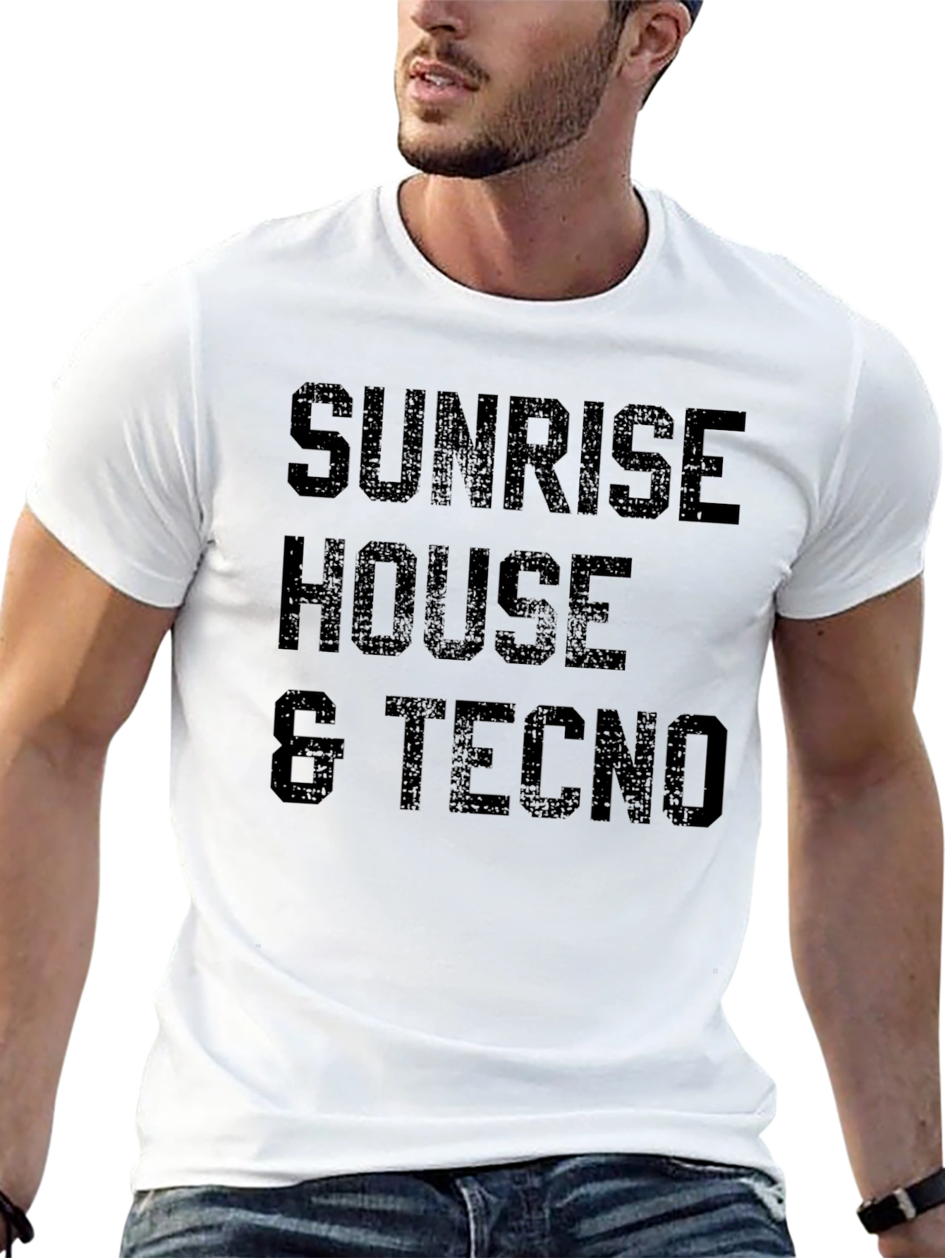 Sunrise House & Techno Graphic Tee